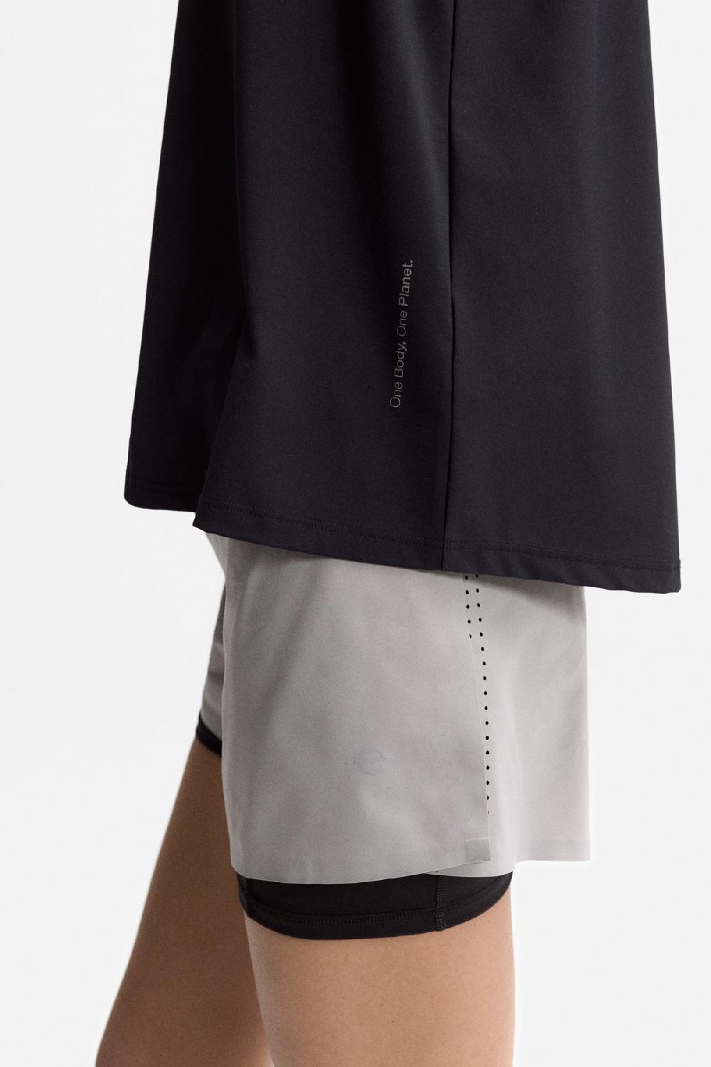 Ecoalf MADRID RACE T-SHIRT BLACK