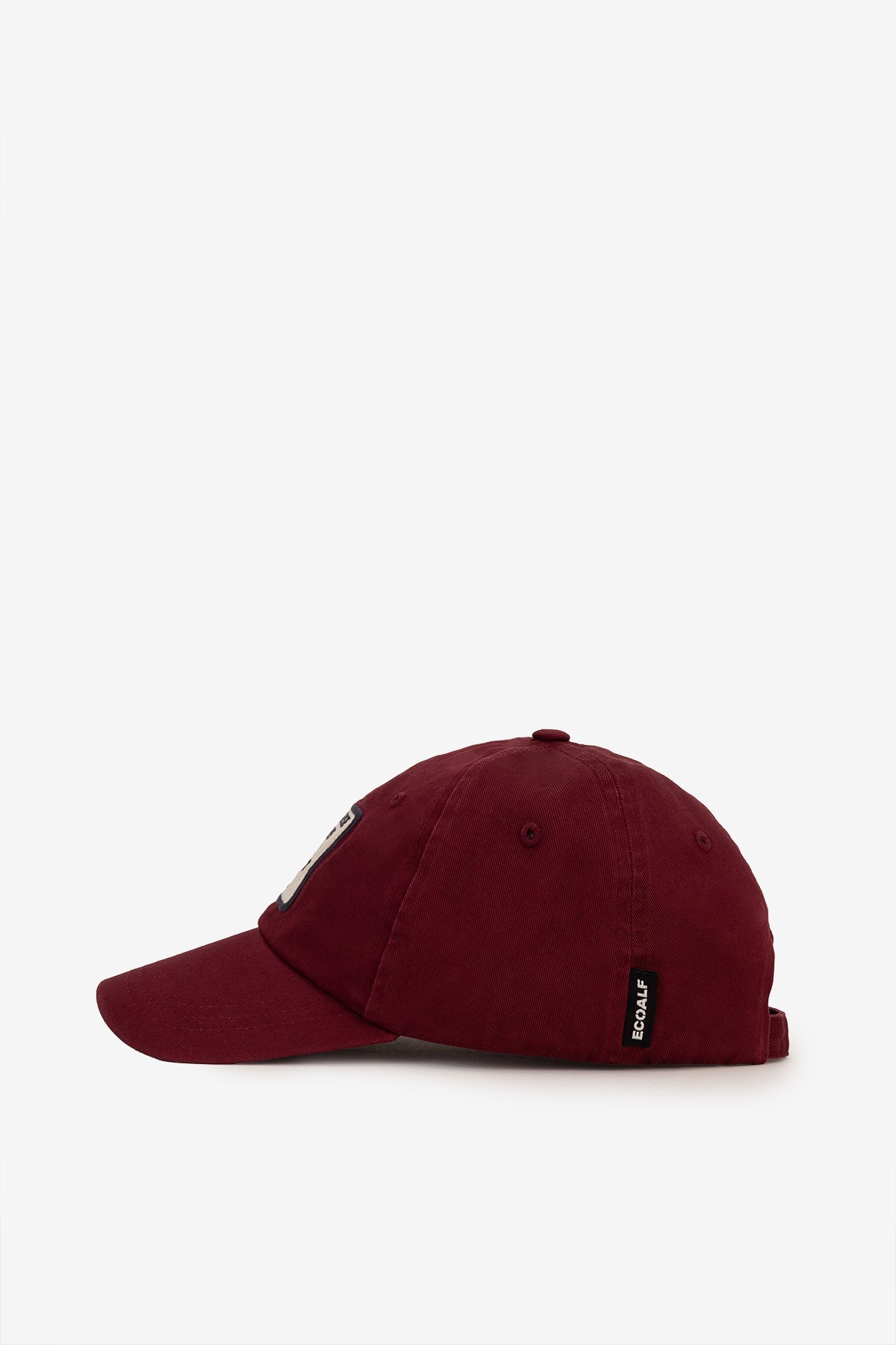 Ecoalf MAROON PATCH CAP