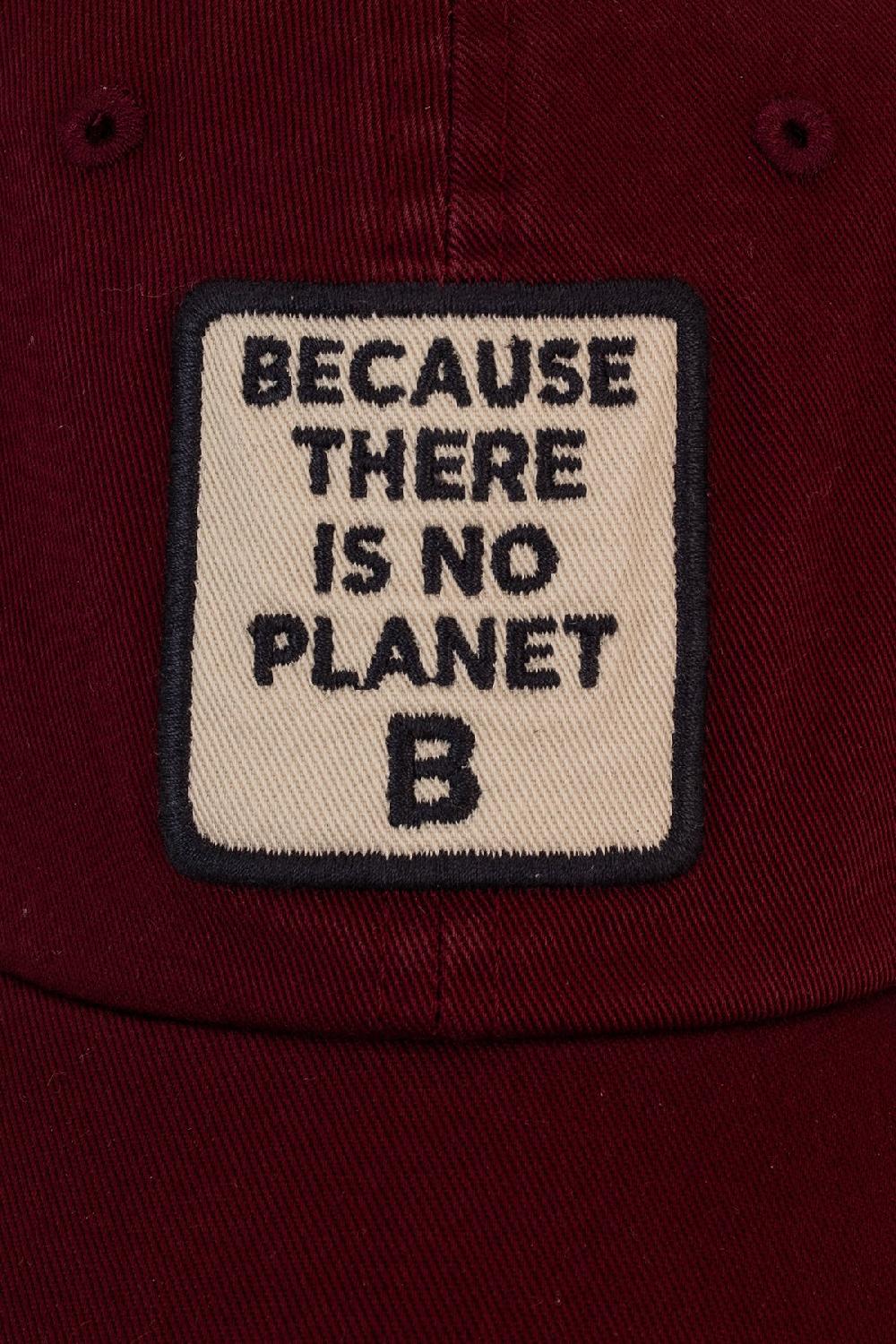 Ecoalf MAROON PATCH CAP
