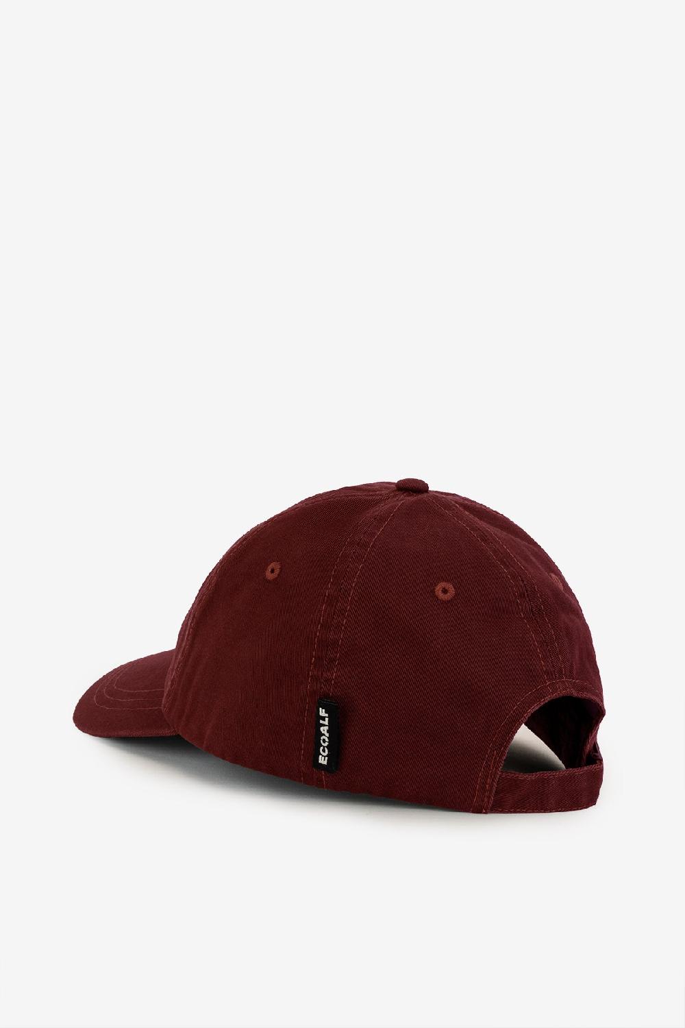 Ecoalf MAROON PATCH CAP