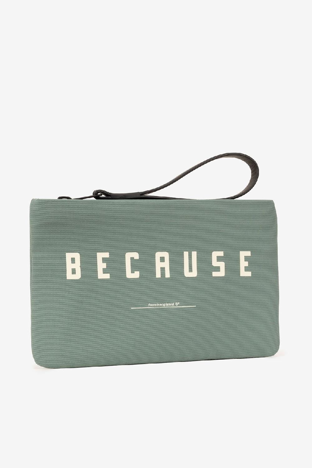 Ecoalf MINT LUPITA HANDBAG WITH MESSAGE
