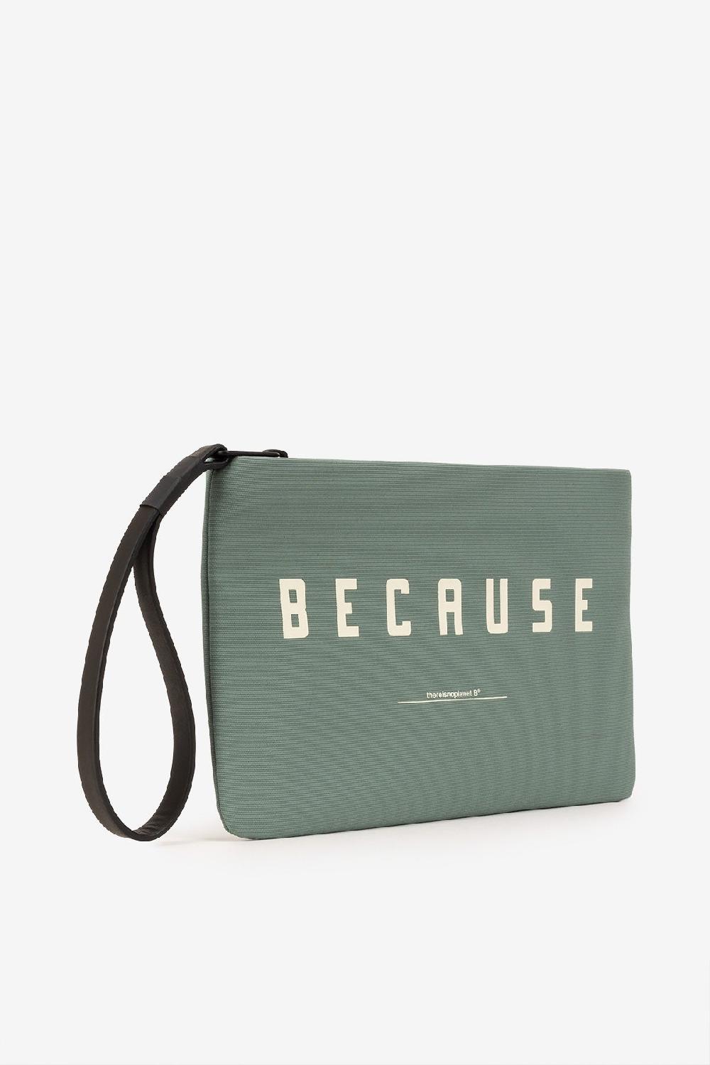 Ecoalf MINT LUPITA HANDBAG WITH MESSAGE