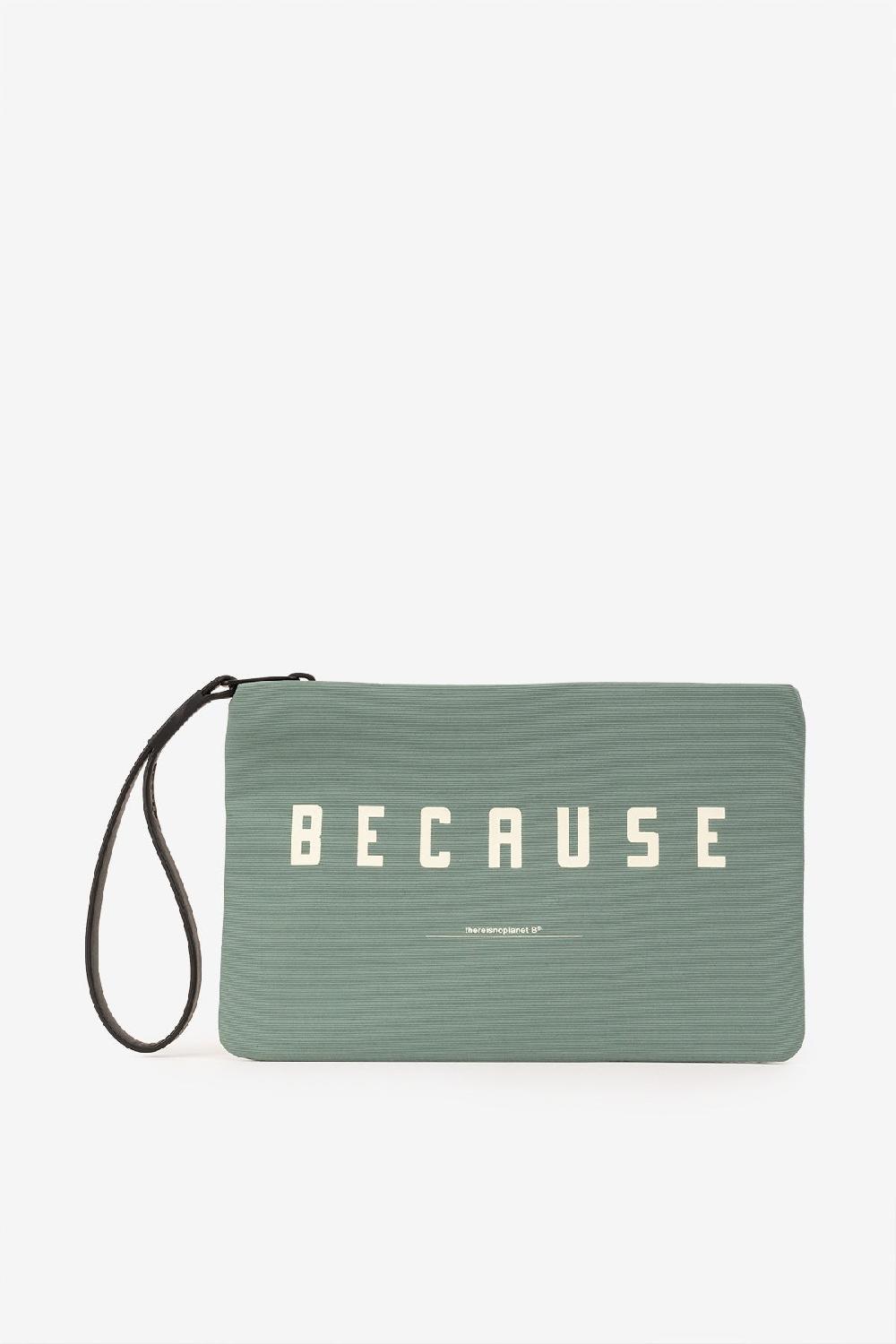 Ecoalf MINT LUPITA HANDBAG WITH MESSAGE