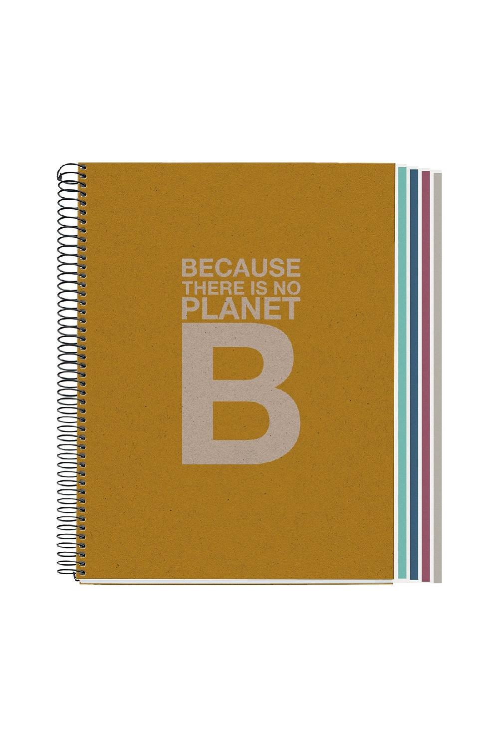 Ecoalf MUSTARD A4 Notebook (Graph Paper)