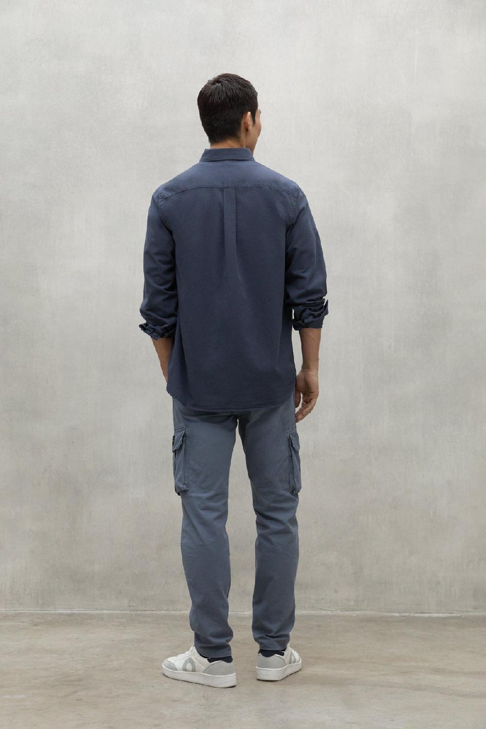 Ecoalf NAVY BLUE ANTEJO SHIRT