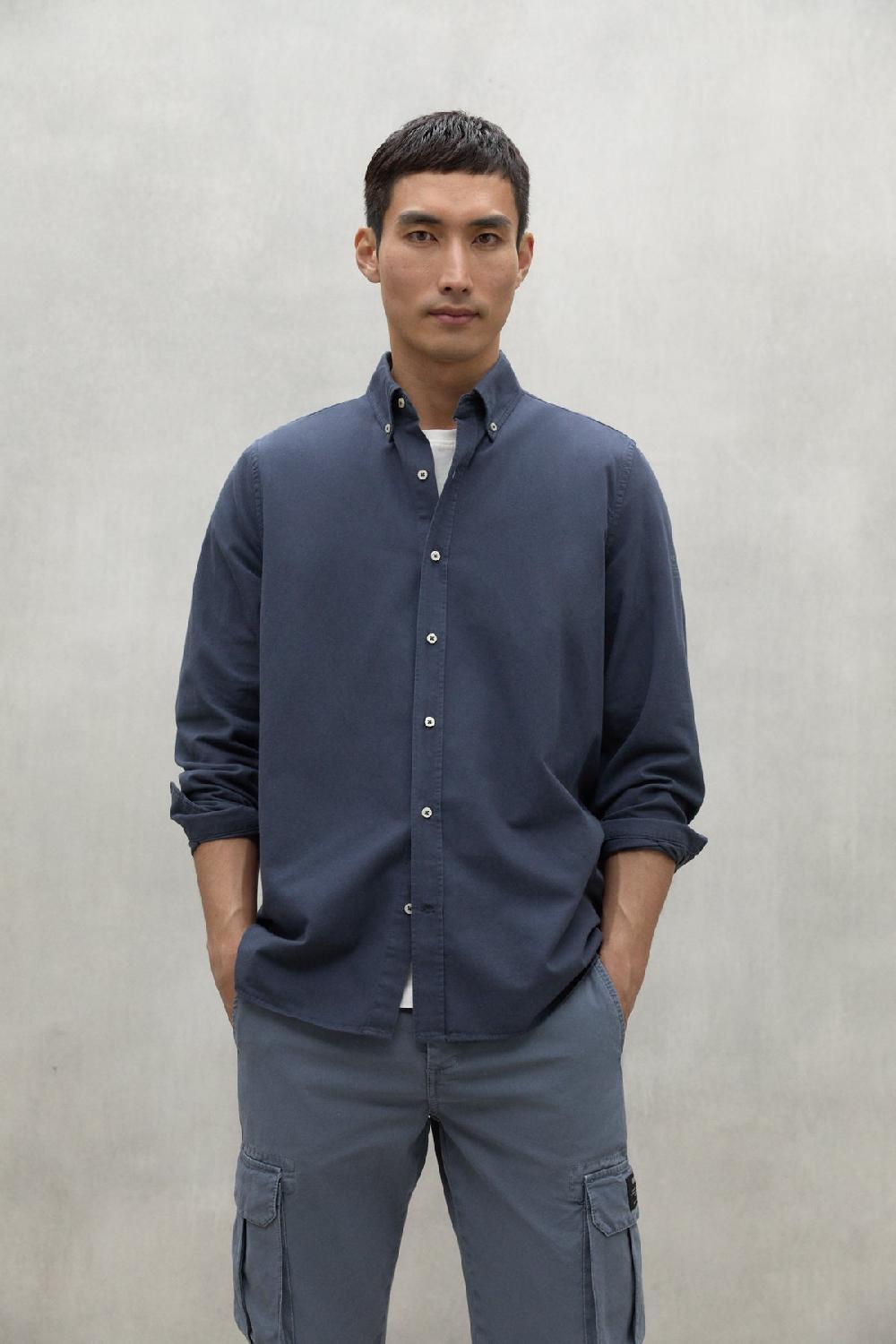 Ecoalf NAVY BLUE ANTEJO SHIRT