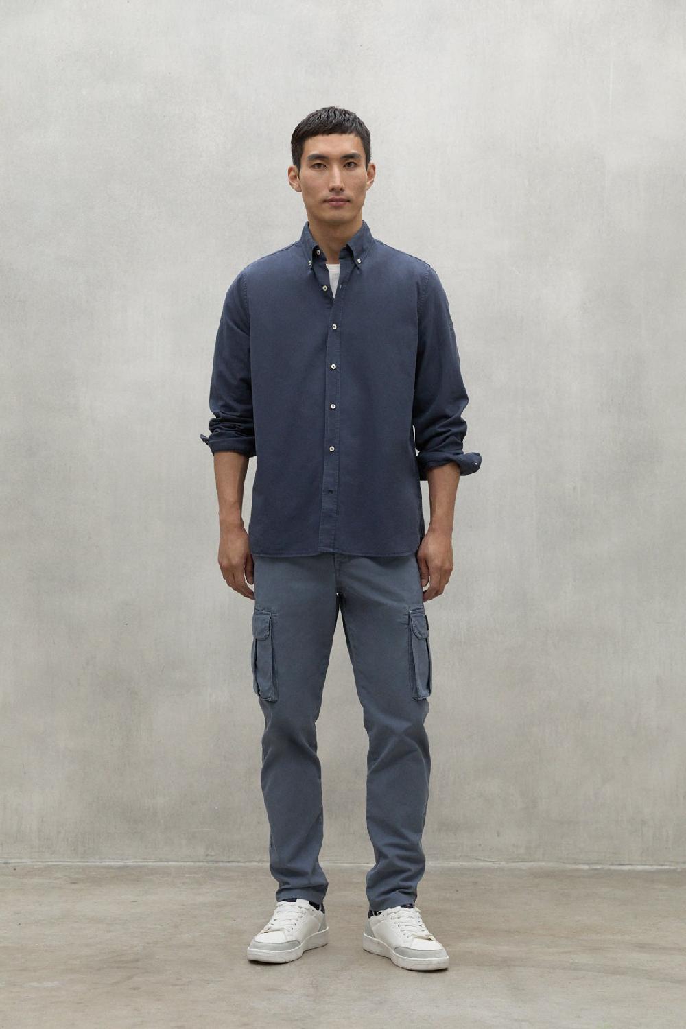 Ecoalf NAVY BLUE ANTEJO SHIRT