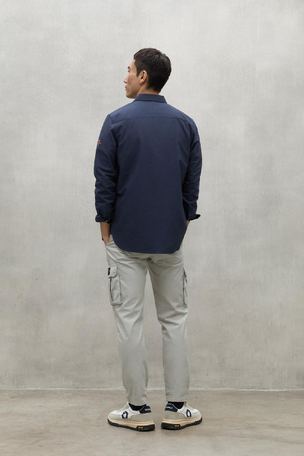 Ecoalf NAVY BLUE ANTONIO SHIRT