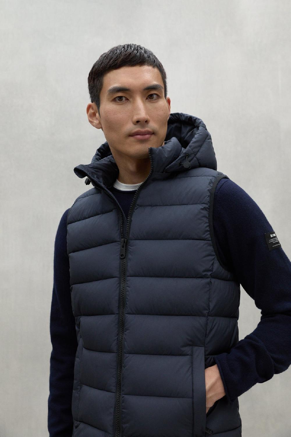 Ecoalf NAVY BLUE AORAKI WAISTCOAT