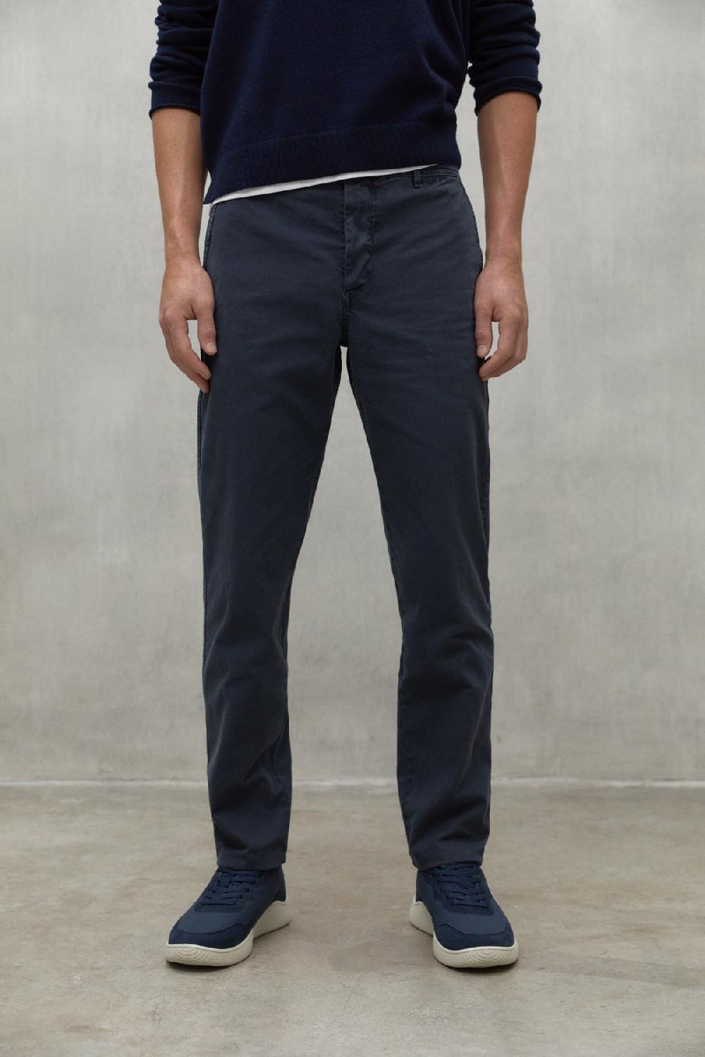Ecoalf NAVY BLUE ARAS TROUSERS