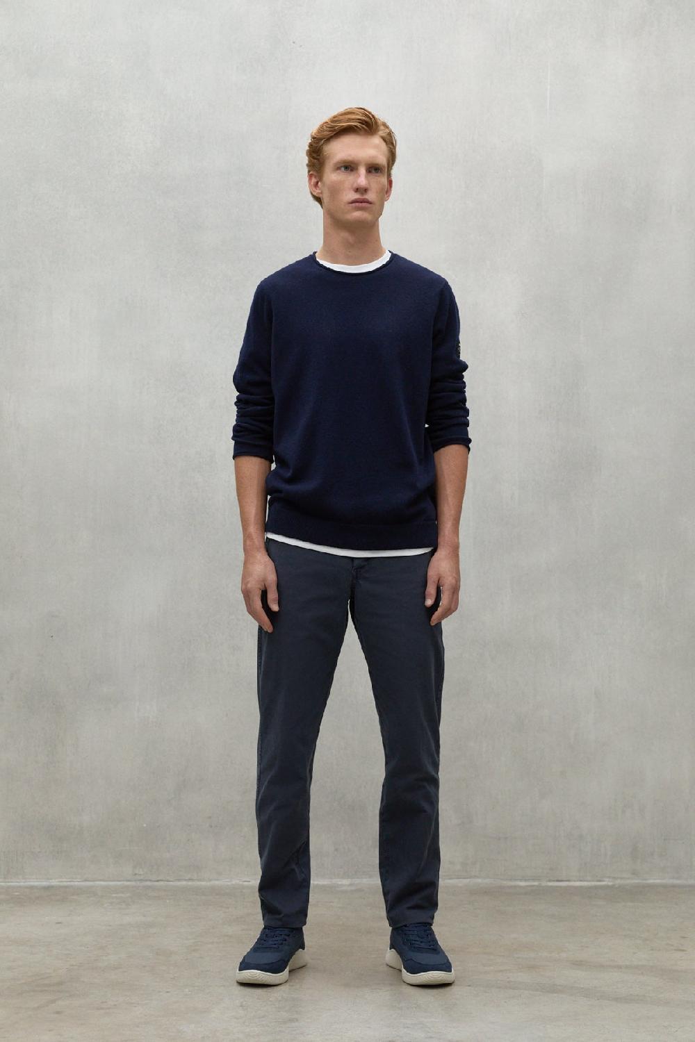 Ecoalf NAVY BLUE ARAS TROUSERS