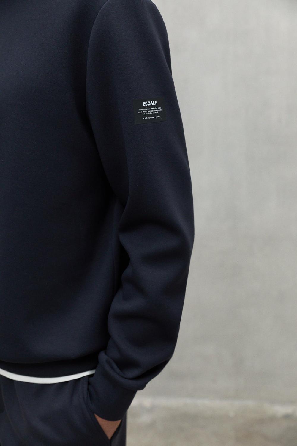 Ecoalf NAVY BLUE ARLES SWEATSHIRT