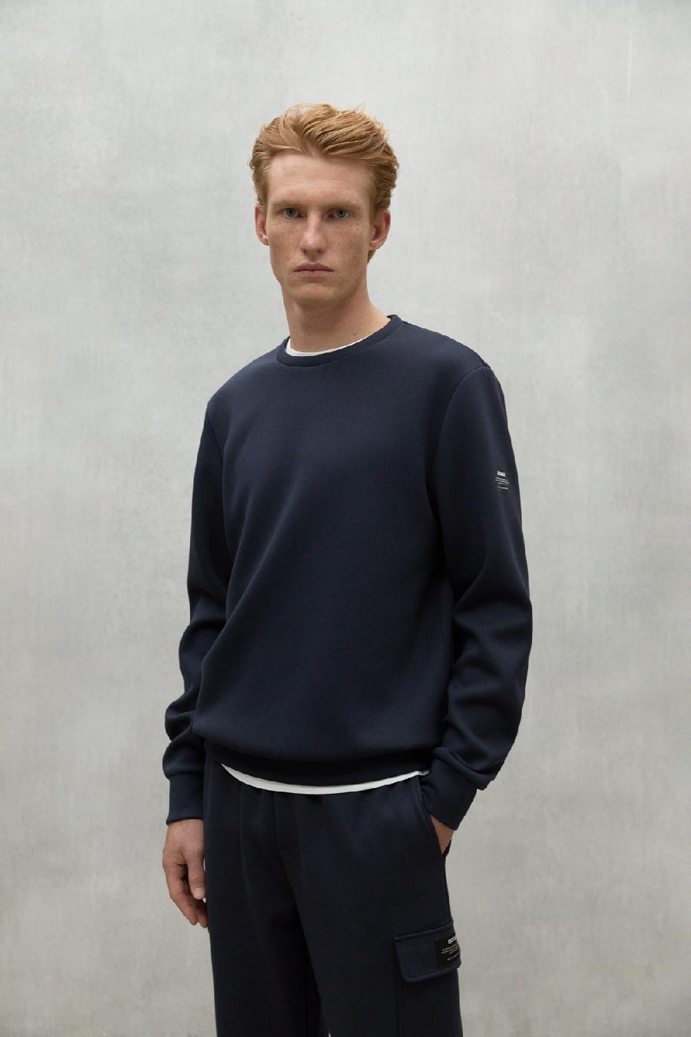 Ecoalf NAVY BLUE ARLES SWEATSHIRT
