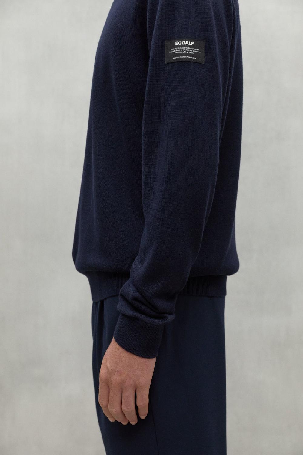 Ecoalf NAVY BLUE BAYONA SWEATER