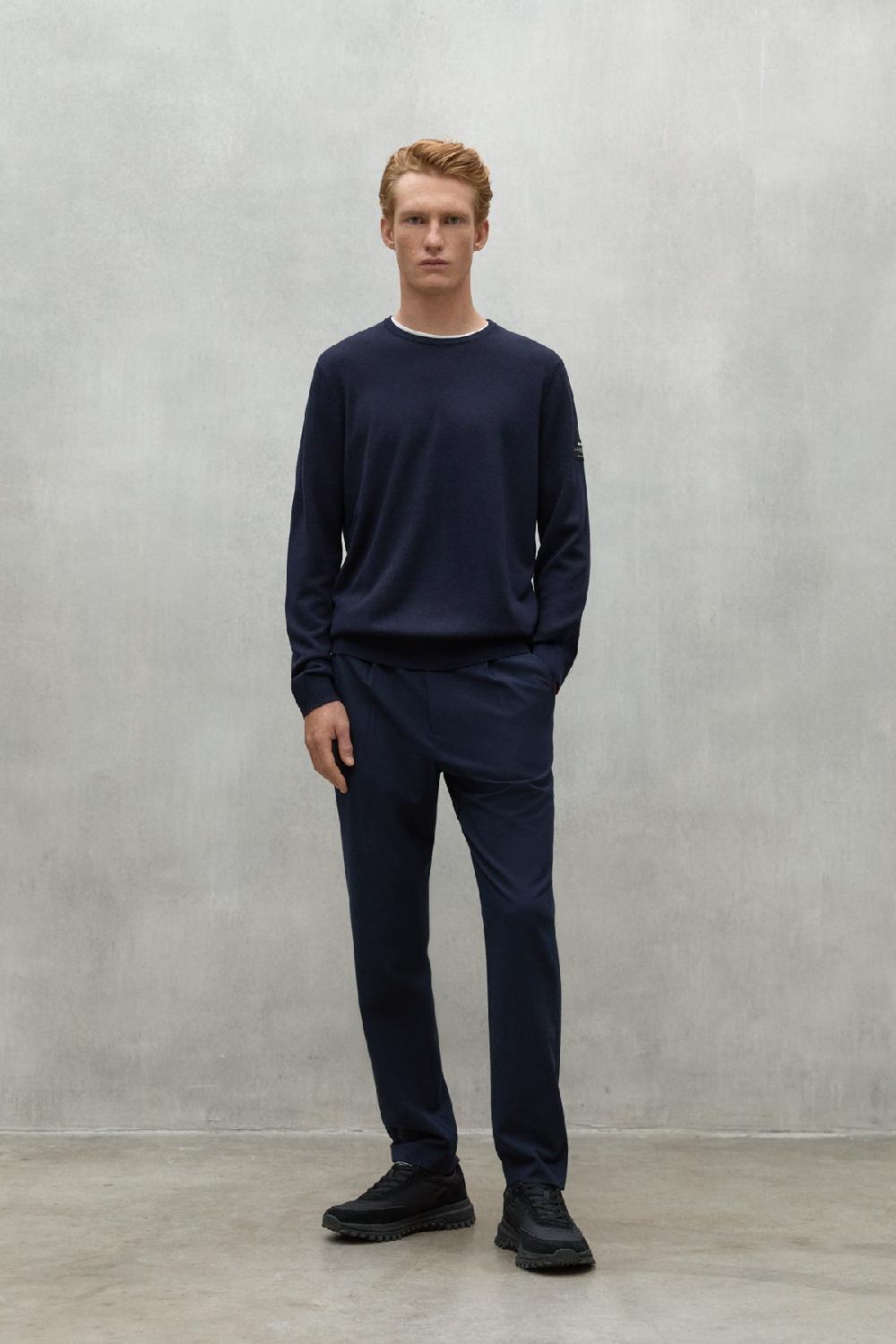Ecoalf NAVY BLUE BAYONA SWEATER
