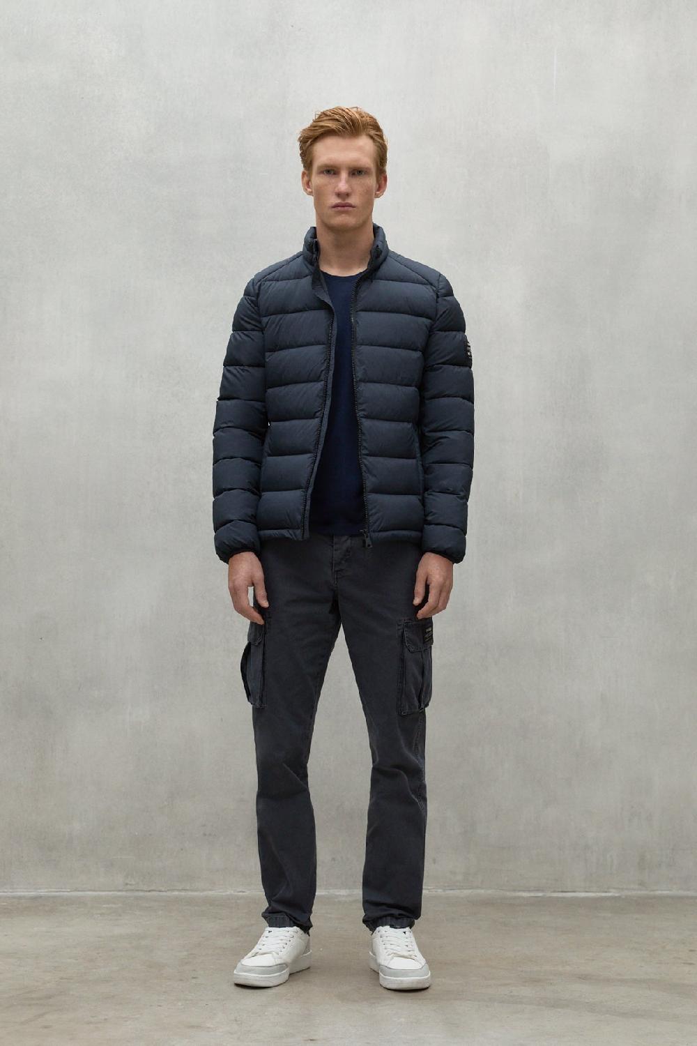 Ecoalf NAVY BLUE BERET JACKET