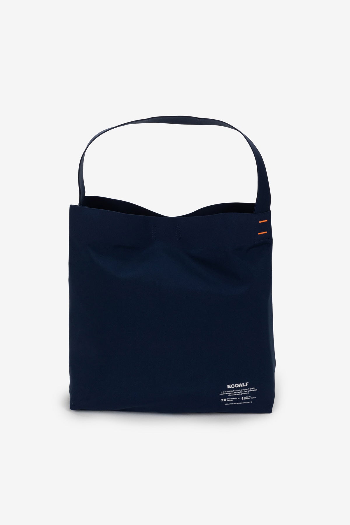 Ecoalf NAVY BLUE BONDED BUCKET BAG