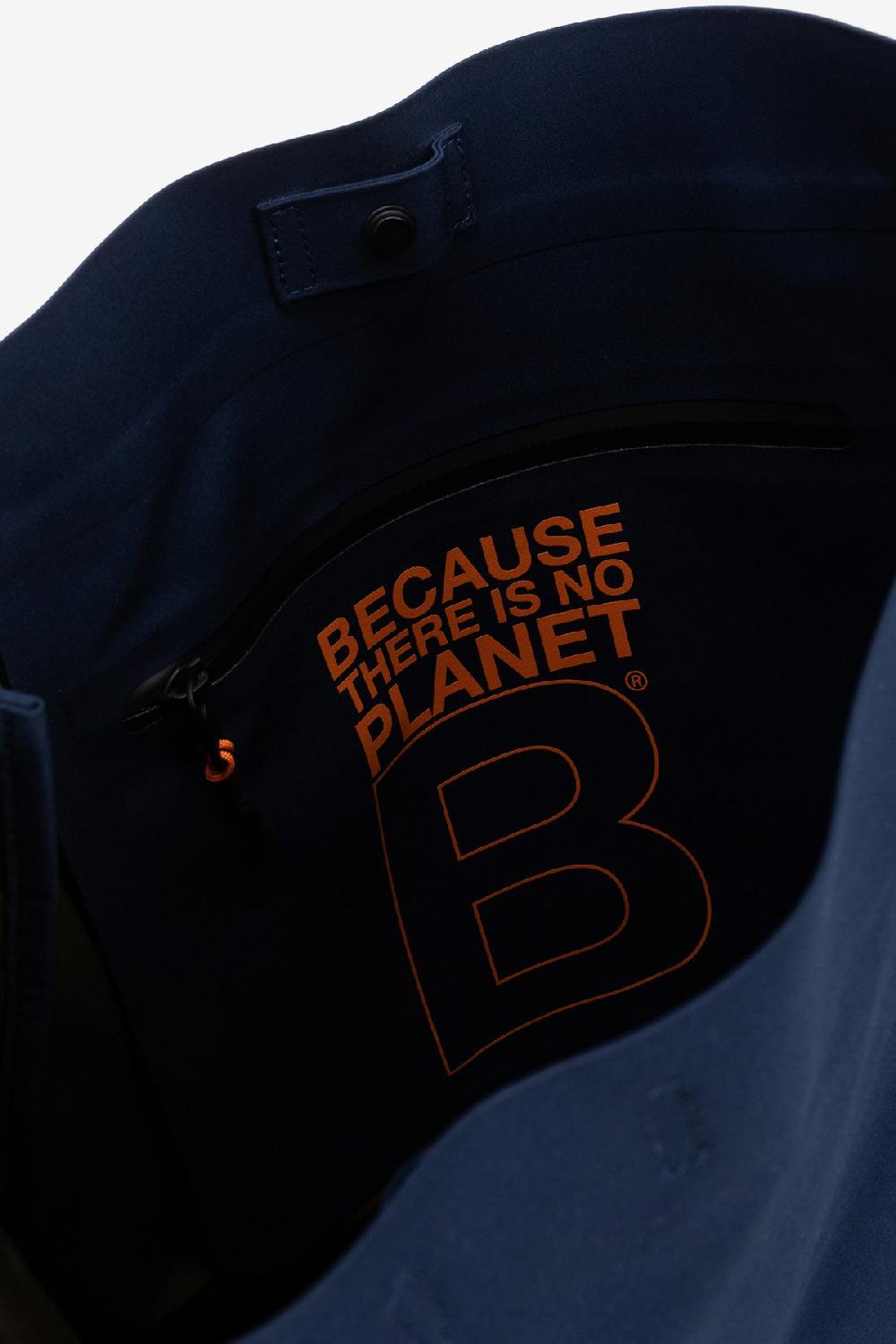 Ecoalf NAVY BLUE BONDED BUCKET BAG