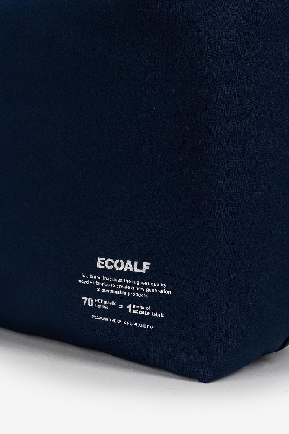 Ecoalf NAVY BLUE BONDED BUCKET BAG