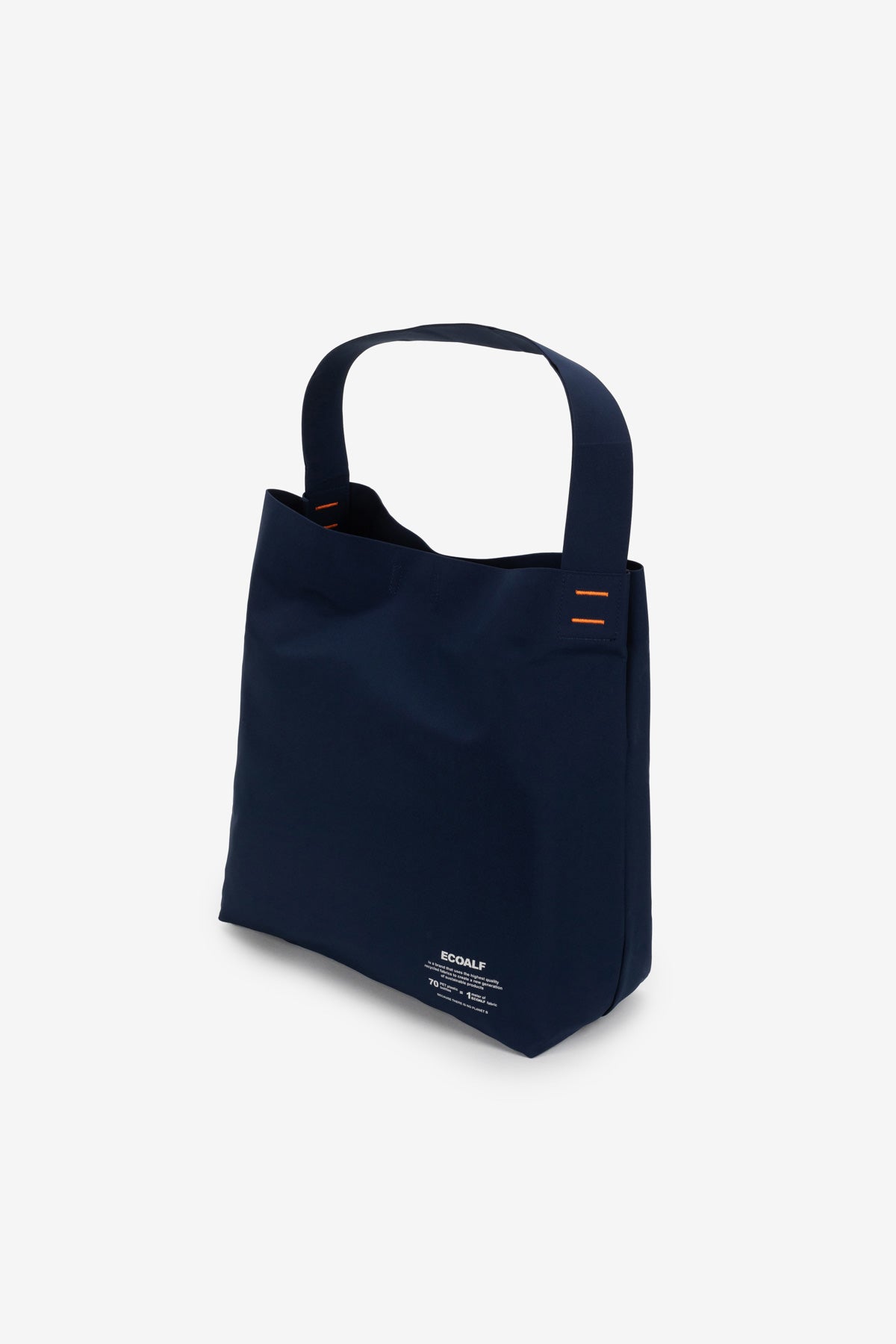 Ecoalf NAVY BLUE BONDED BUCKET BAG