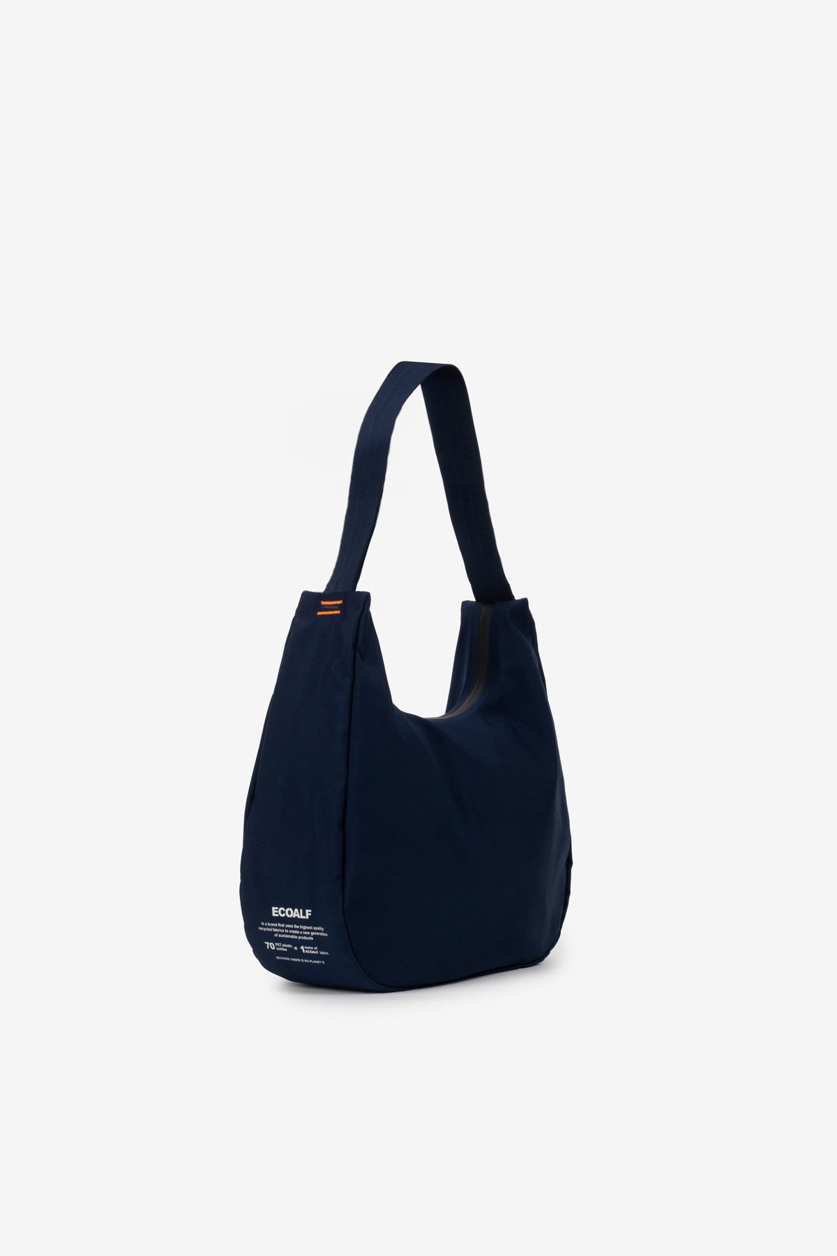 Ecoalf NAVY BLUE BONDED SLING BAG