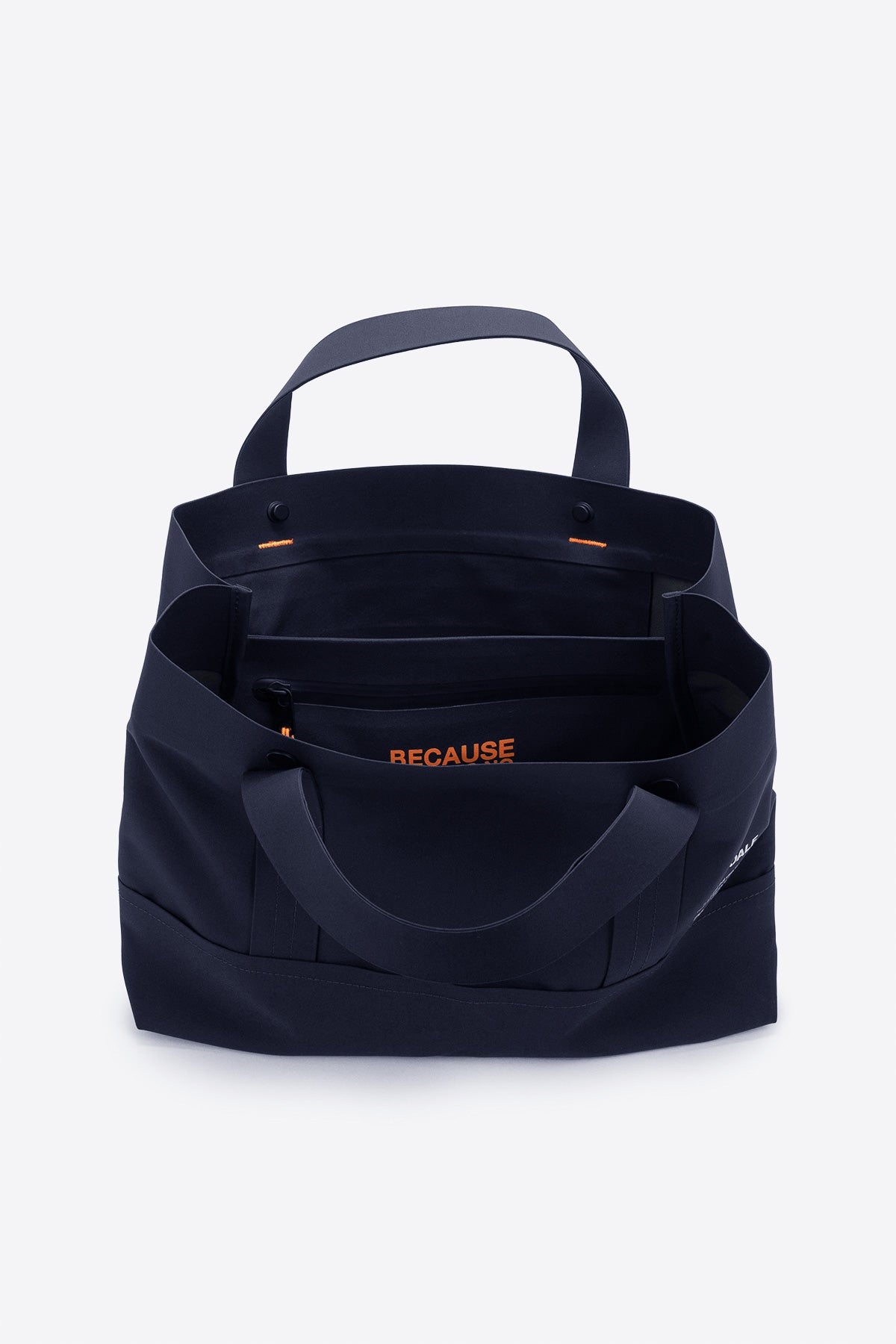 Ecoalf NAVY BLUE BONDED TOTE BAG