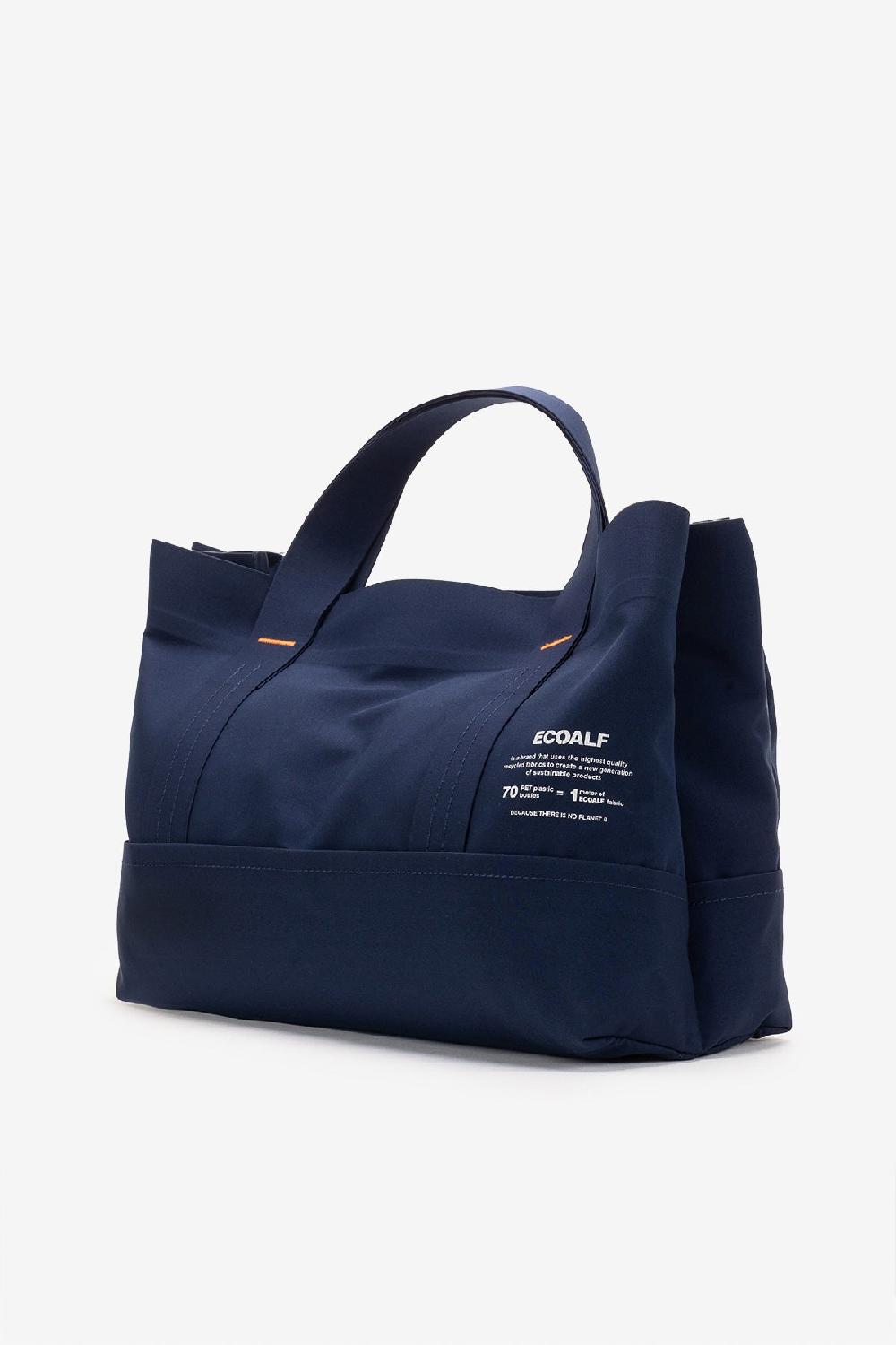 Ecoalf NAVY BLUE BONDED TOTE BAG