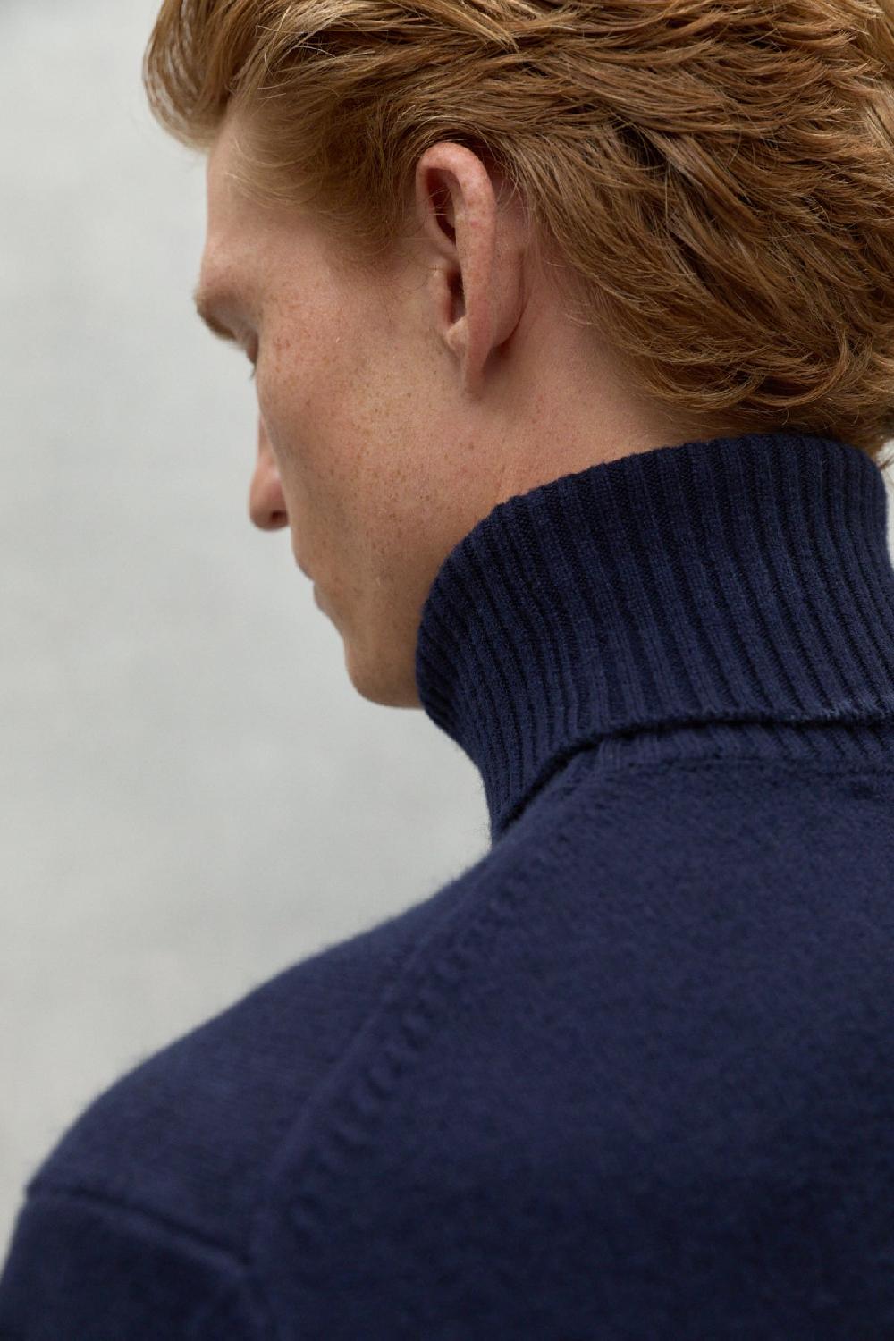 Ecoalf NAVY BLUE BRUN SWEATER