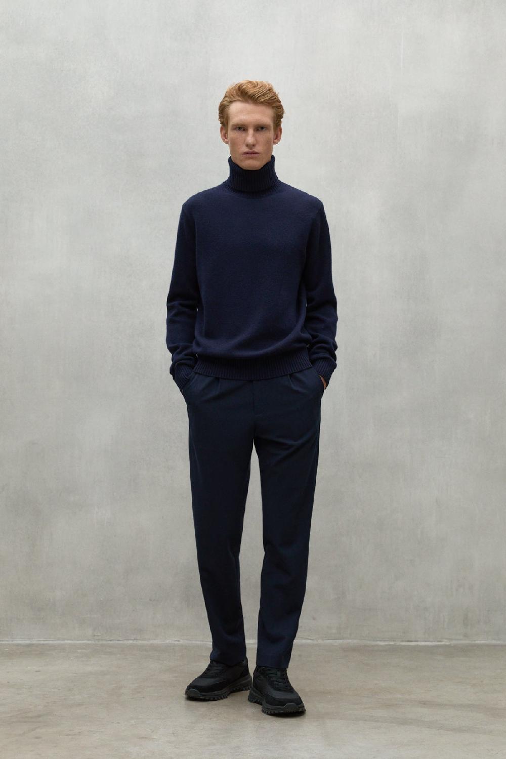Ecoalf NAVY BLUE BRUN SWEATER