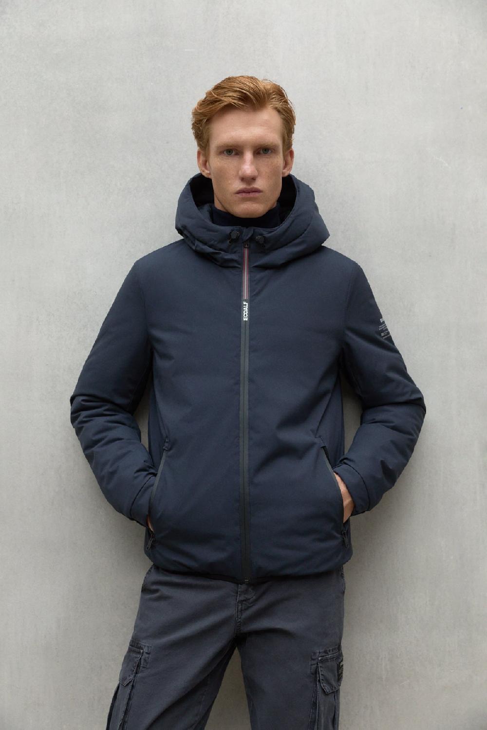 Ecoalf NAVY BLUE CARTES JACKET