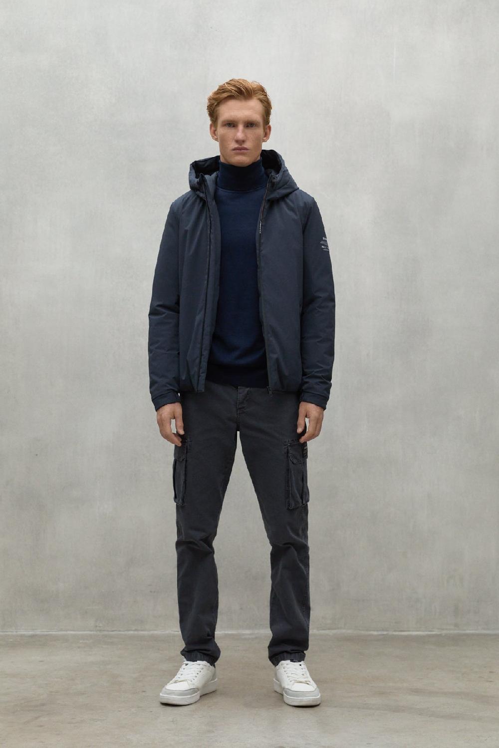 Ecoalf NAVY BLUE CARTES JACKET