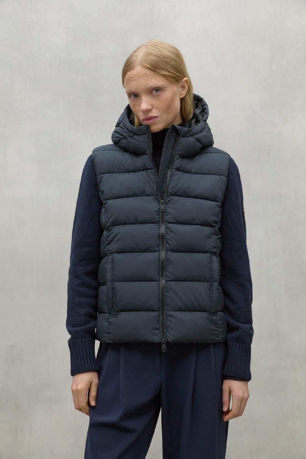 Ecoalf NAVY BLUE DENALI KNITTED JACKET