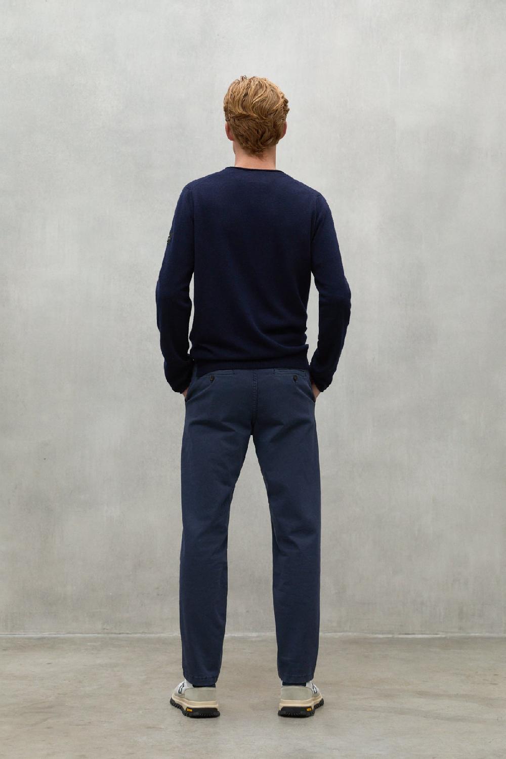 Ecoalf NAVY BLUE ETHIC TROUSERS
