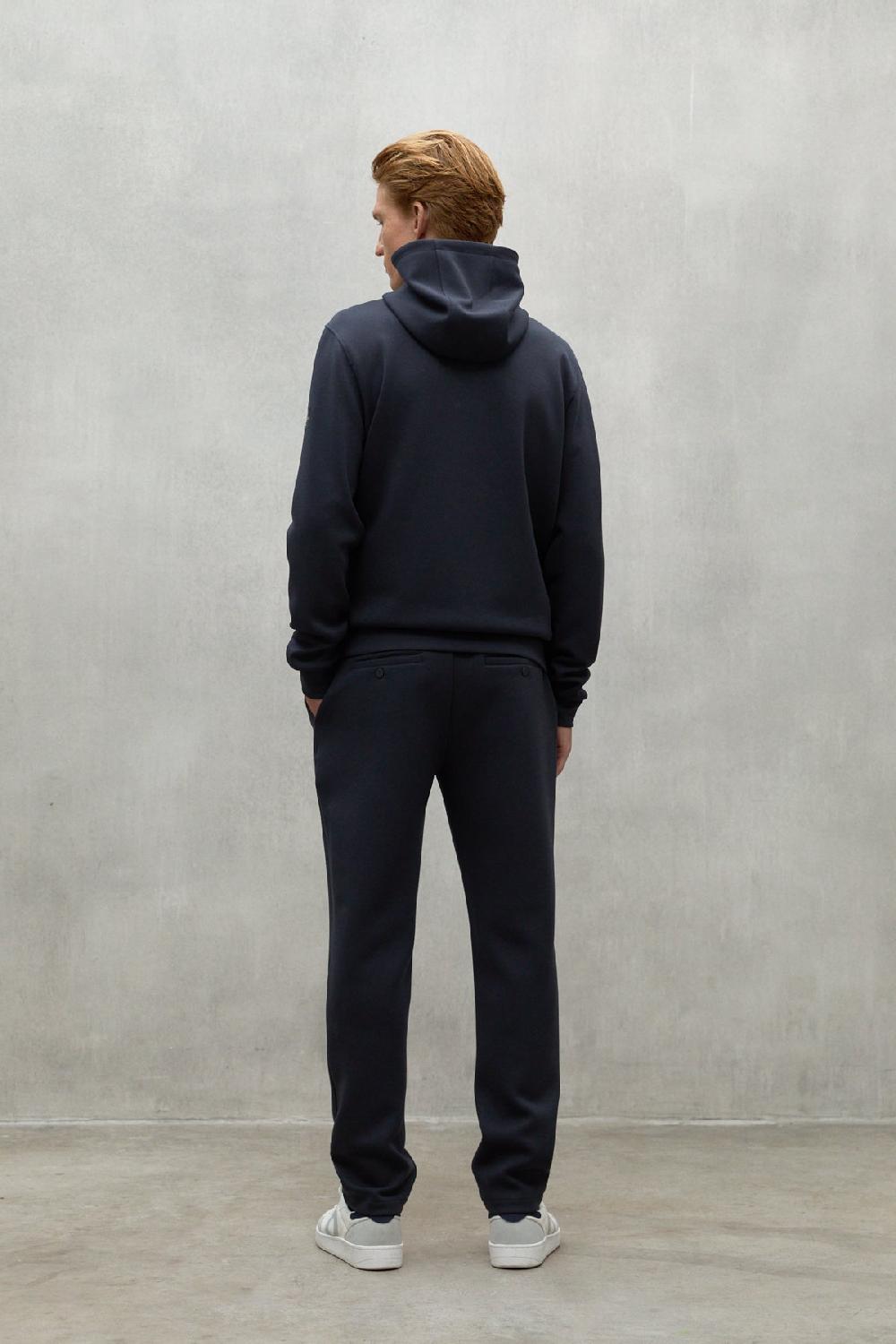 Ecoalf NAVY BLUE ETHICA TROUSERS