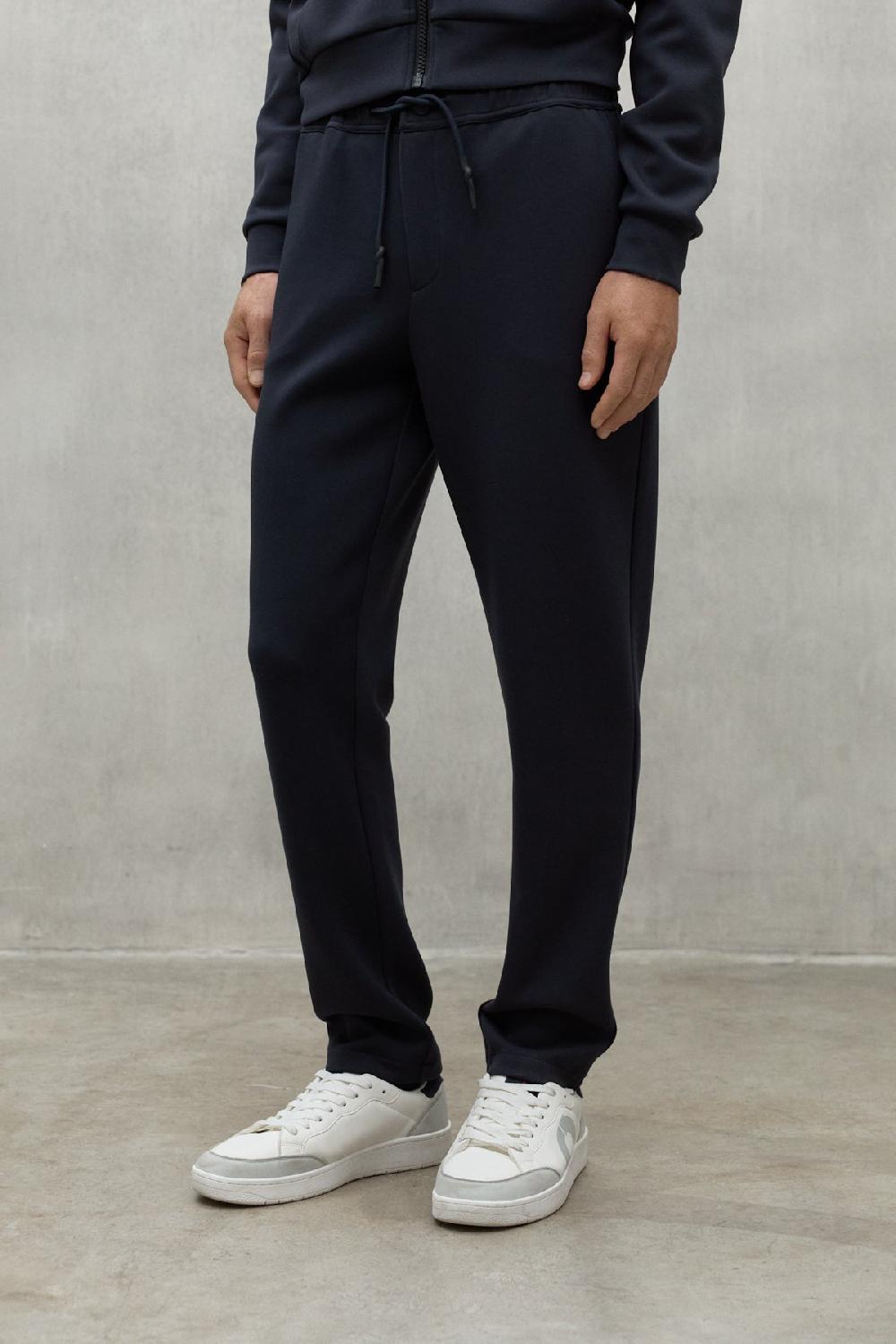Ecoalf NAVY BLUE ETHICA TROUSERS