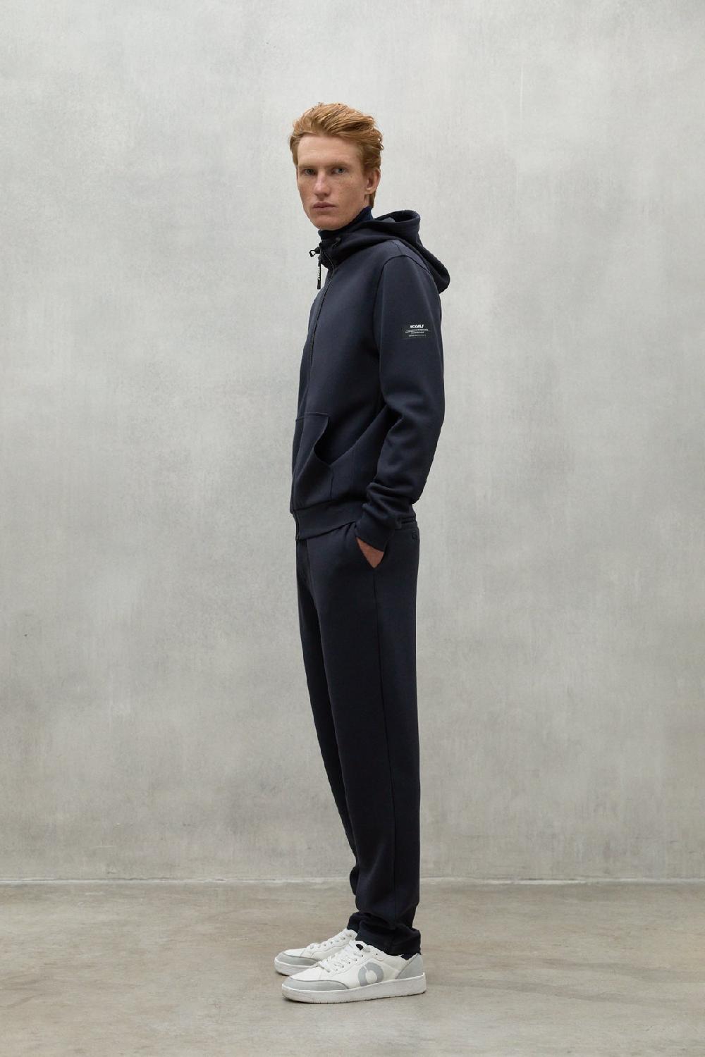 Ecoalf NAVY BLUE ETHICA TROUSERS