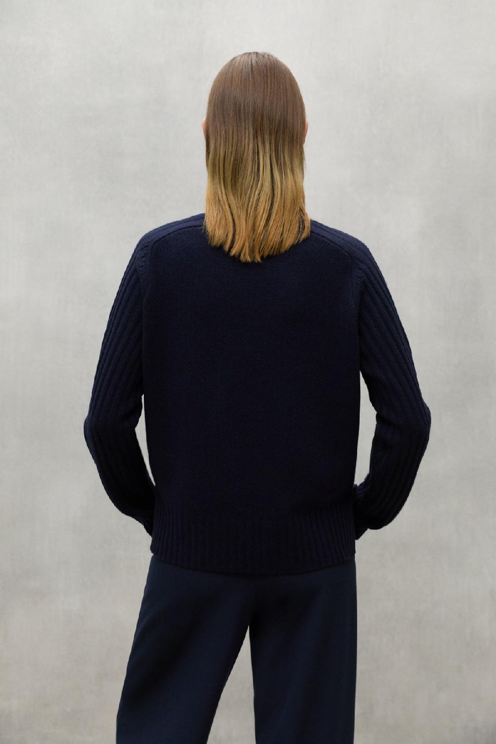 Ecoalf NAVY BLUE EUCALIPTO SWEATER