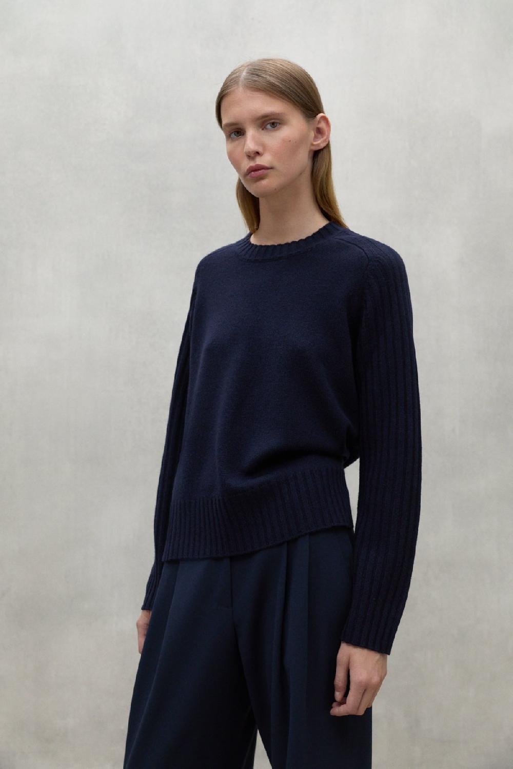 Ecoalf NAVY BLUE EUCALIPTO SWEATER