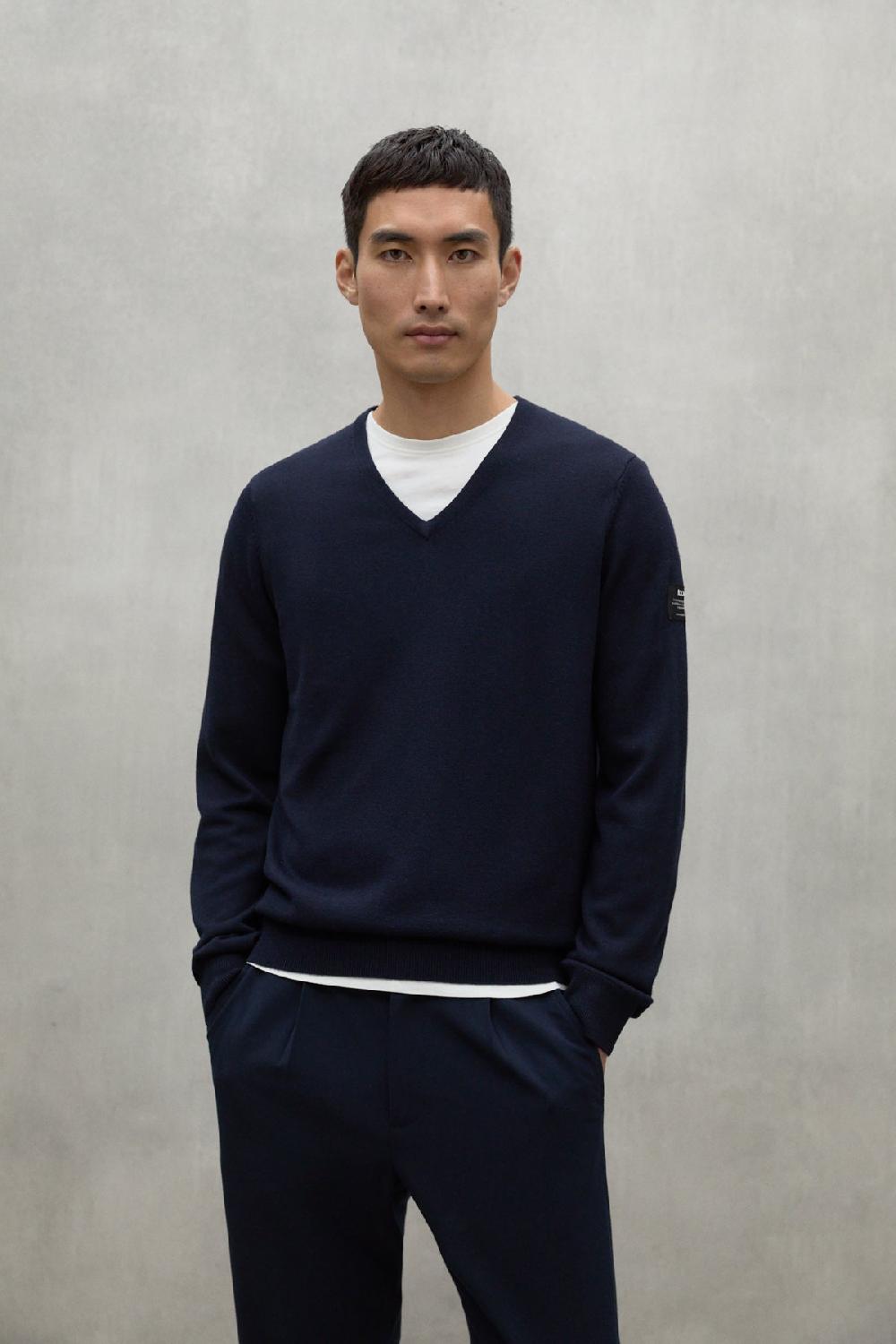 Ecoalf NAVY BLUE FERRO SWEATER