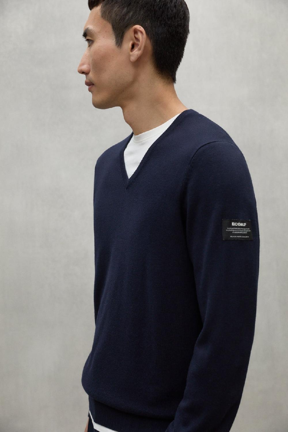 Ecoalf NAVY BLUE FERRO SWEATER