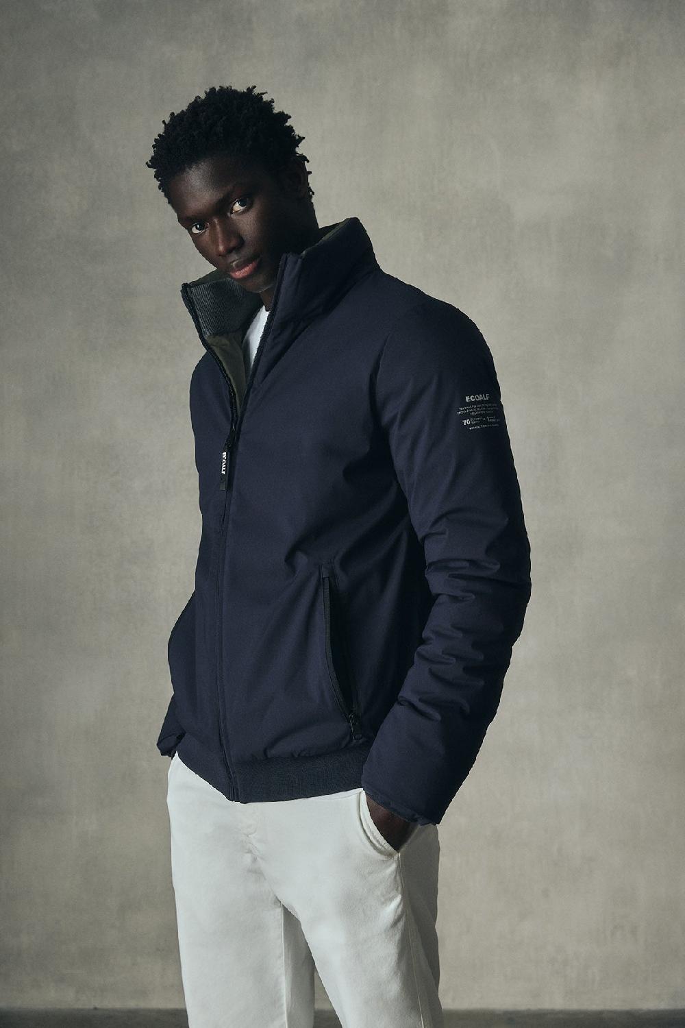 Ecoalf NAVY BLUE GRAYS JACKET
