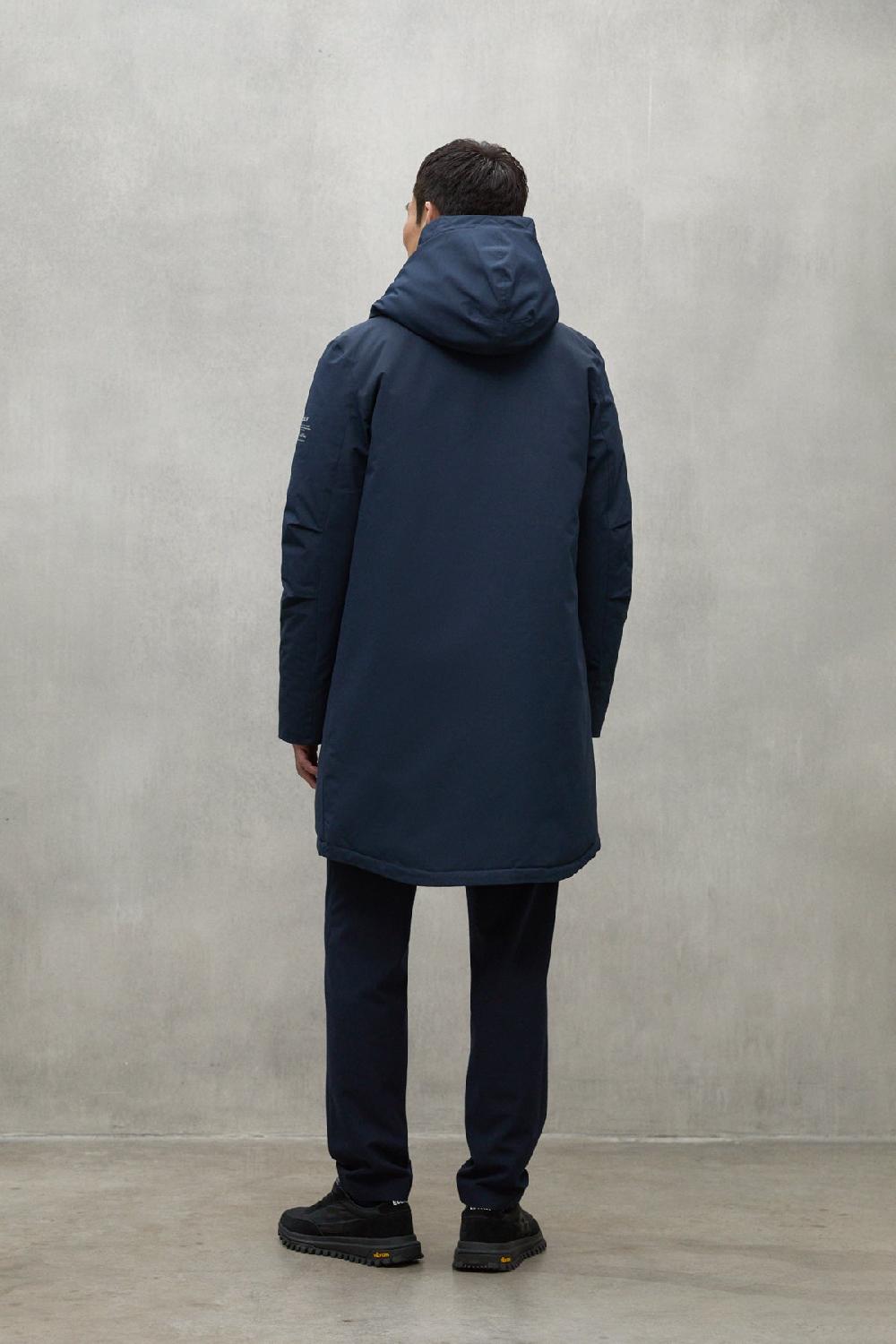 Ecoalf NAVY BLUE ICEBERG COAT