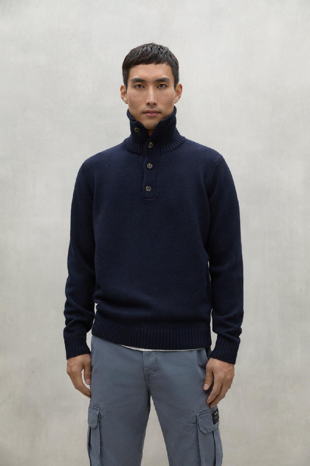 Ecoalf NAVY BLUE IDESIA SWEATER