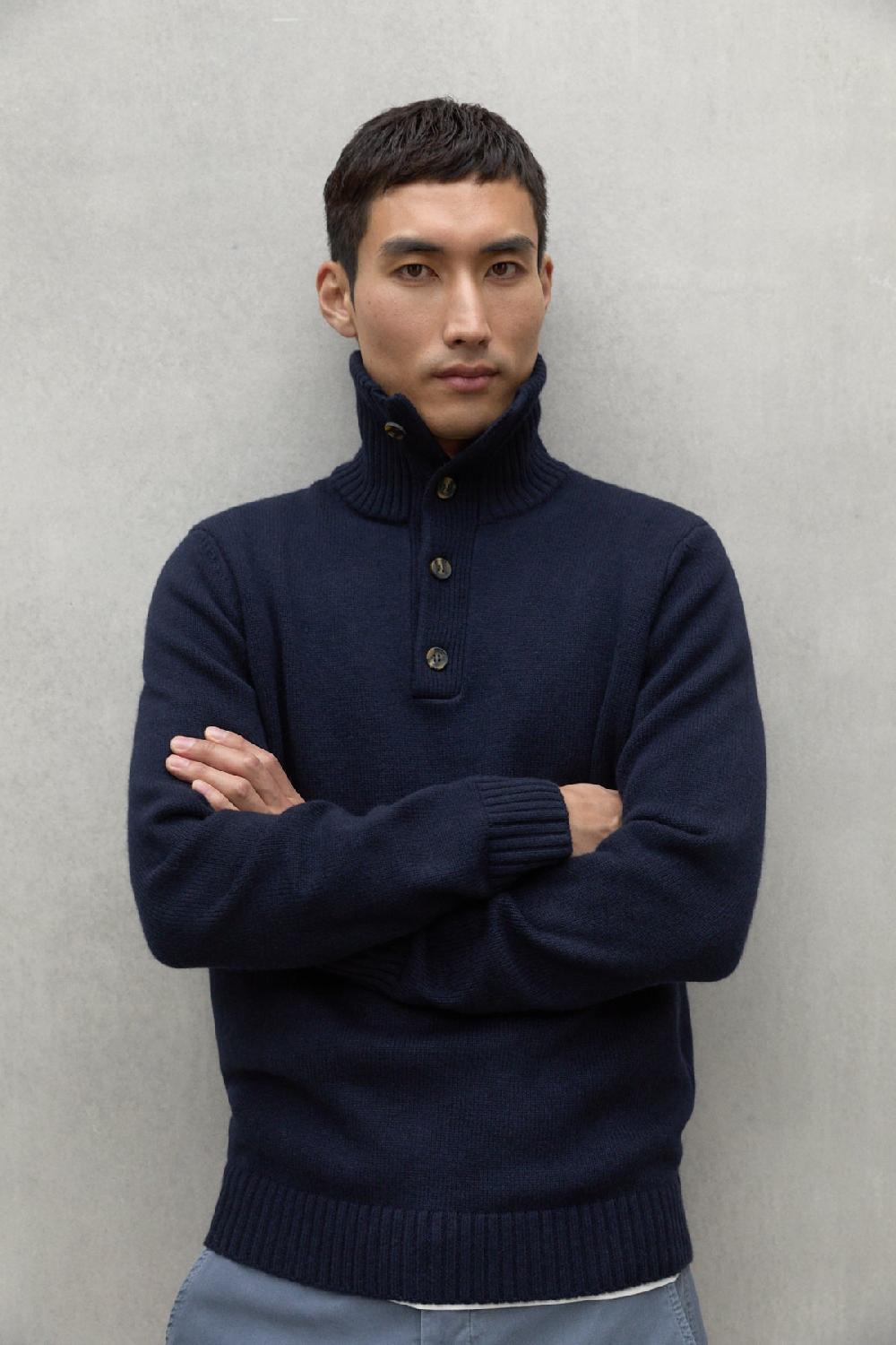 Ecoalf NAVY BLUE IDESIA SWEATER