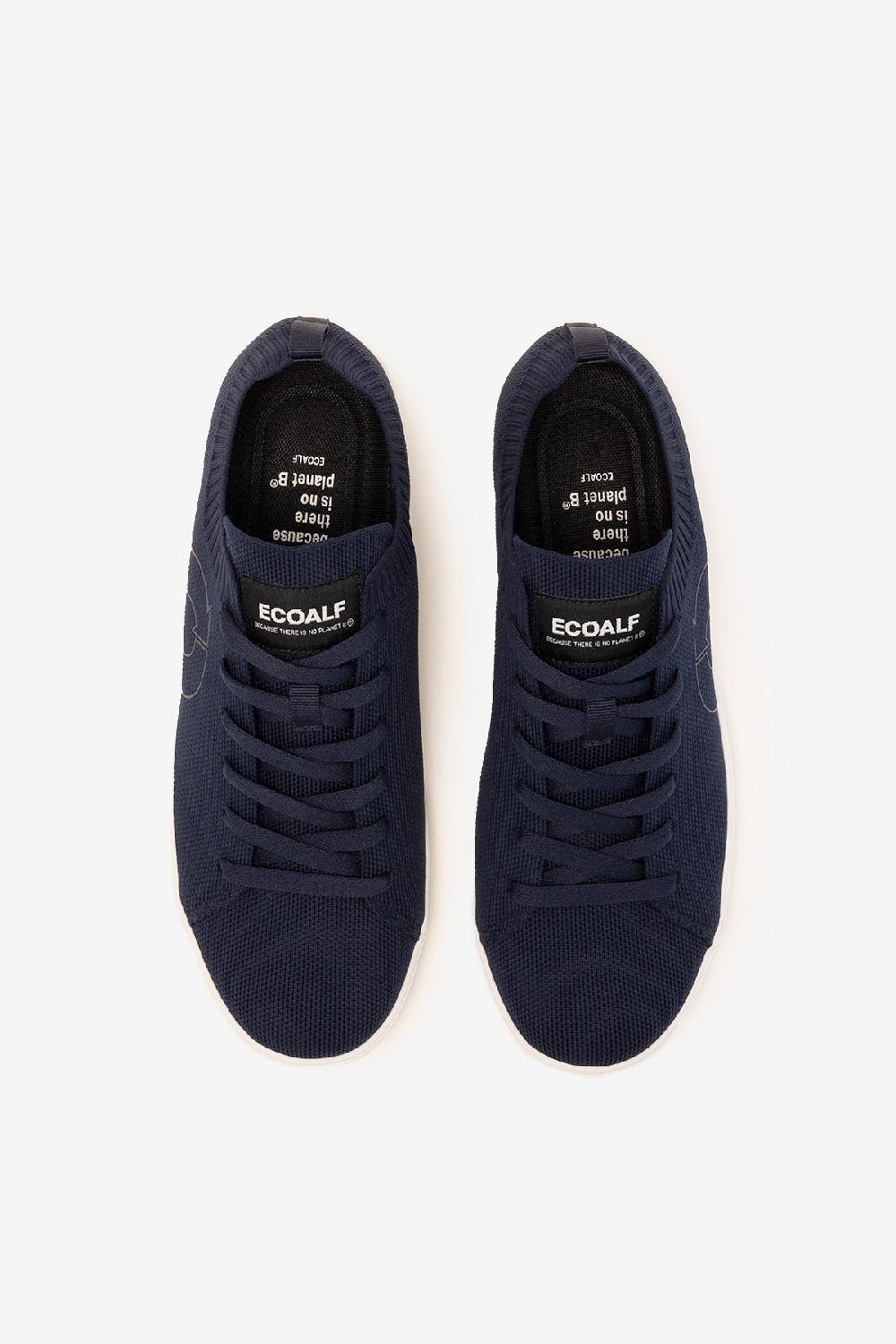 Ecoalf NAVY BLUE JERSEY TRAINERS