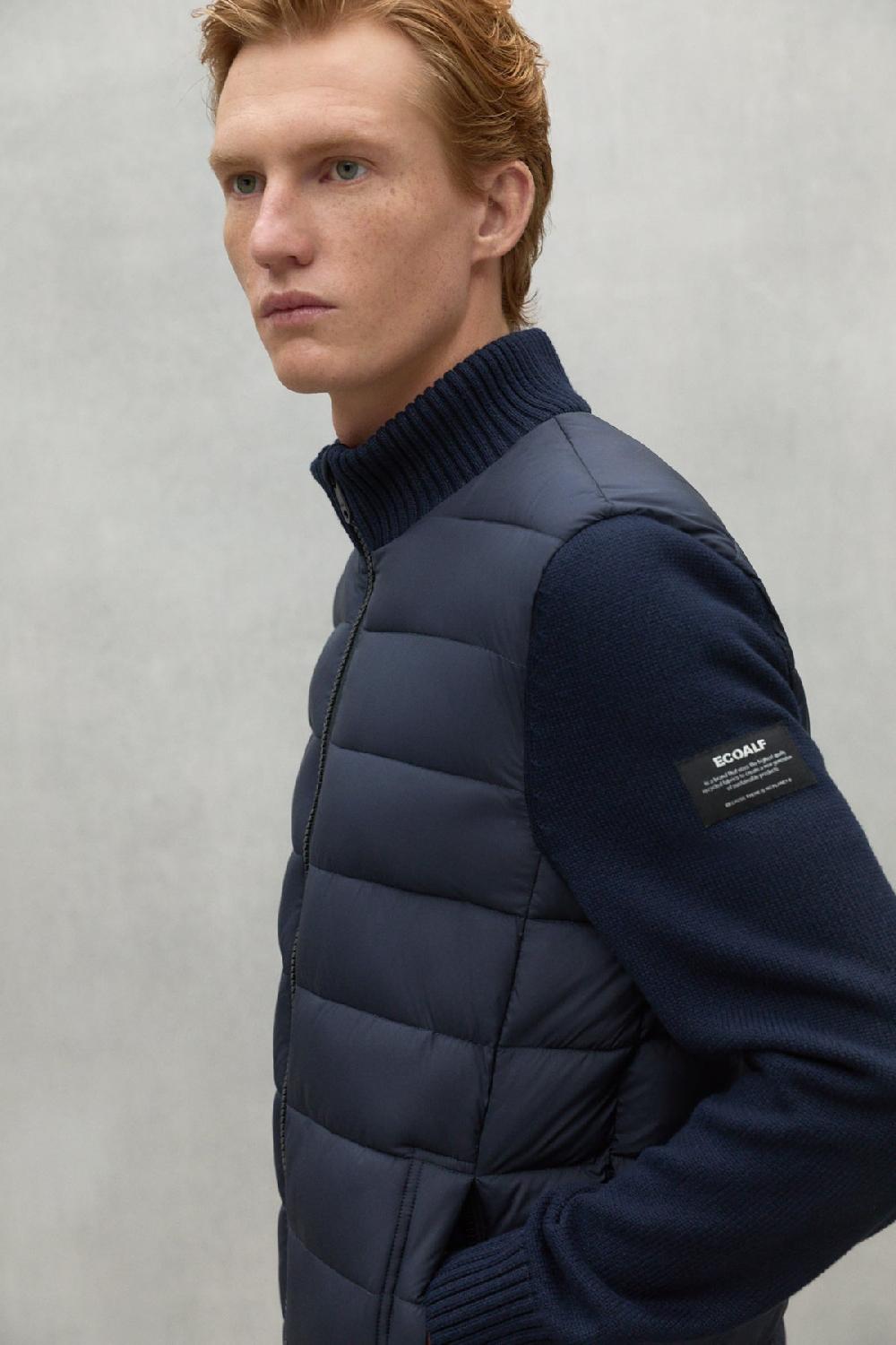 Ecoalf NAVY BLUE KNITTED BIMI SWEATER