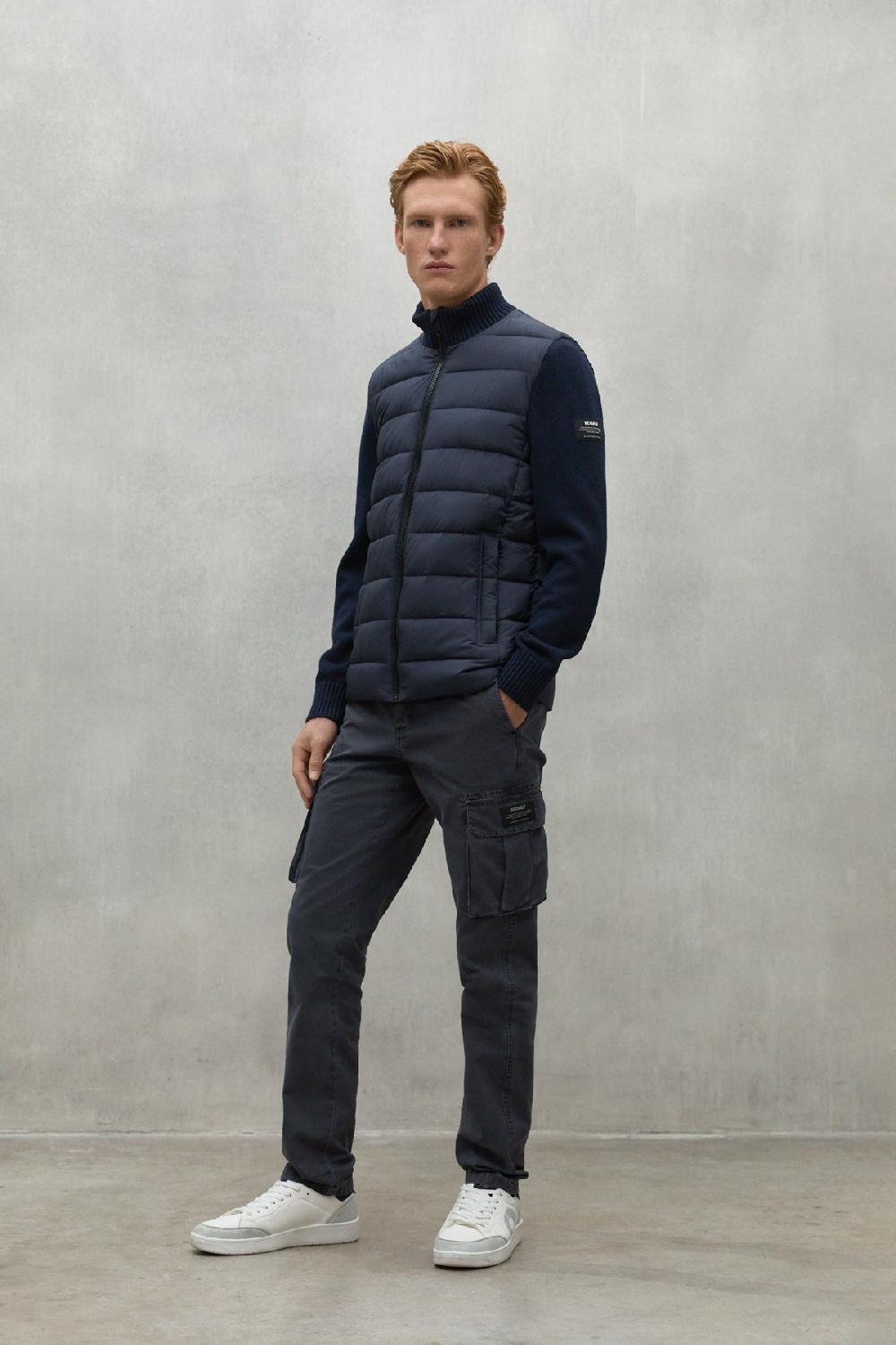 Ecoalf NAVY BLUE KNITTED BIMI SWEATER