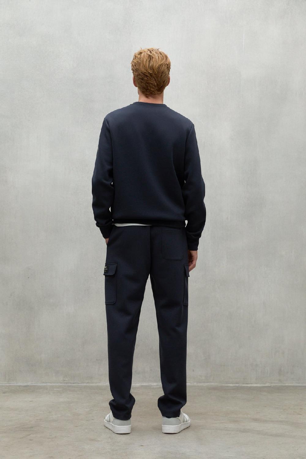 Ecoalf NAVY BLUE LIMI TROUSERS