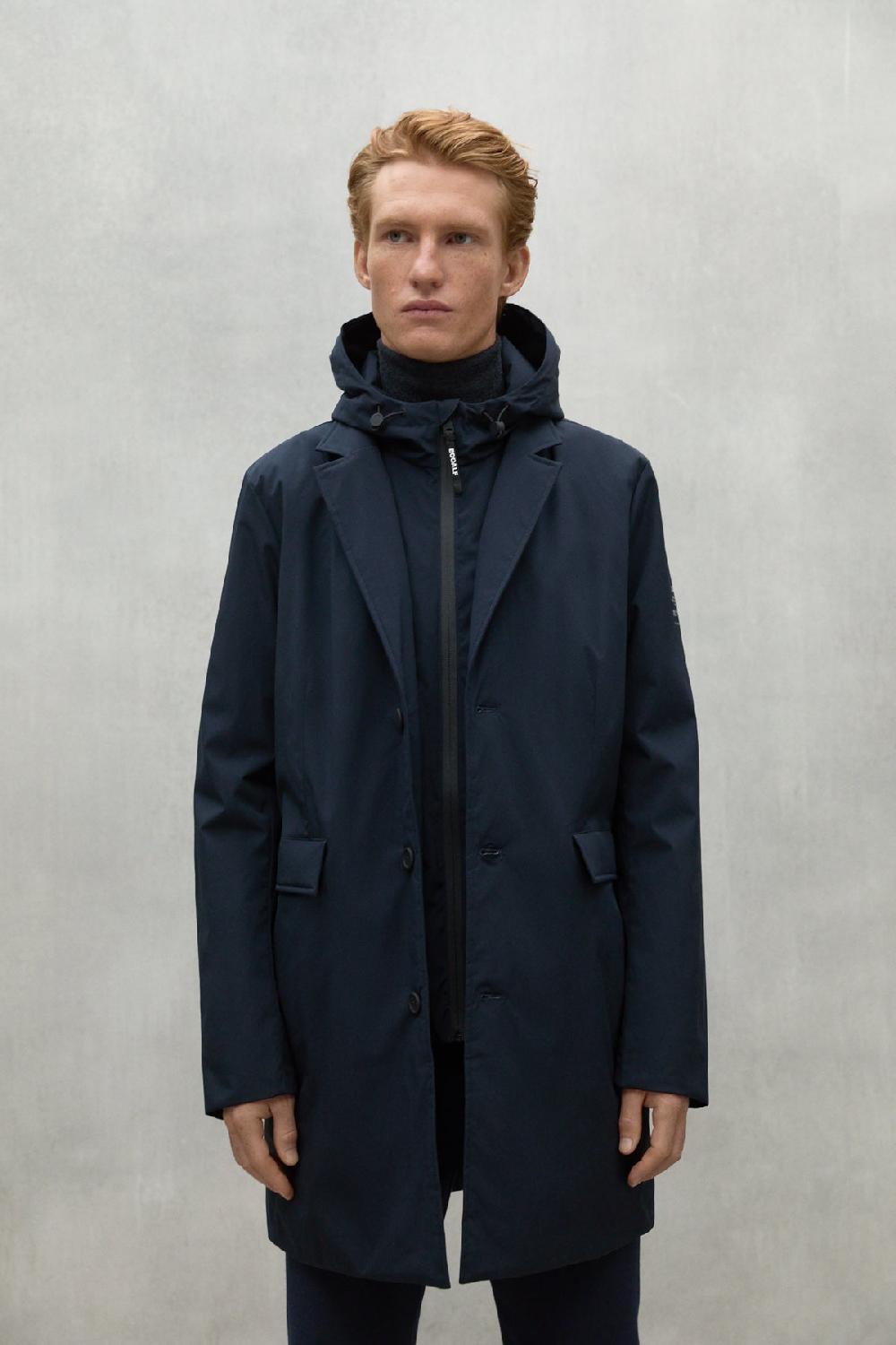 Ecoalf NAVY BLUE MAUDIT JACKET