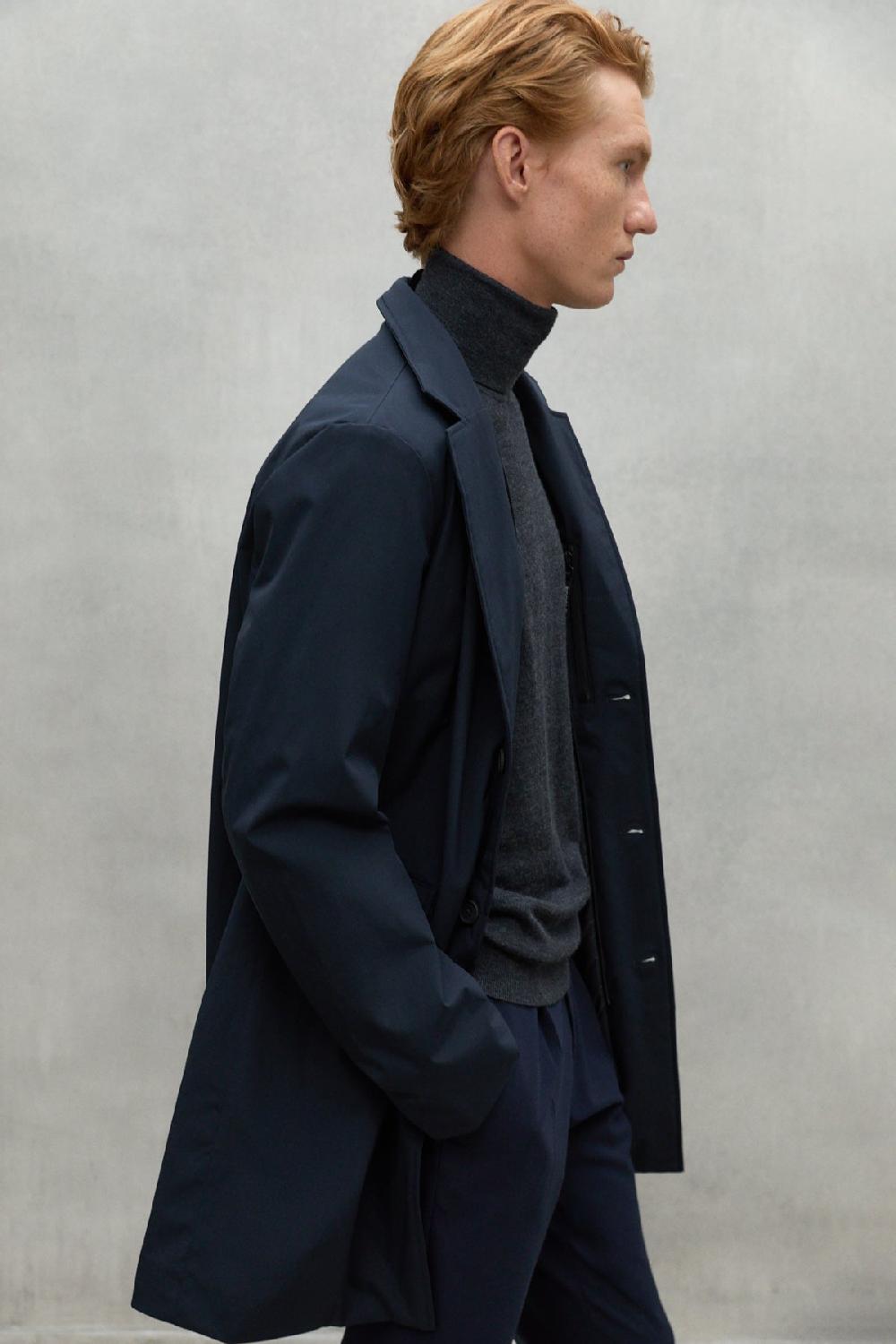 Ecoalf NAVY BLUE MAUDIT JACKET